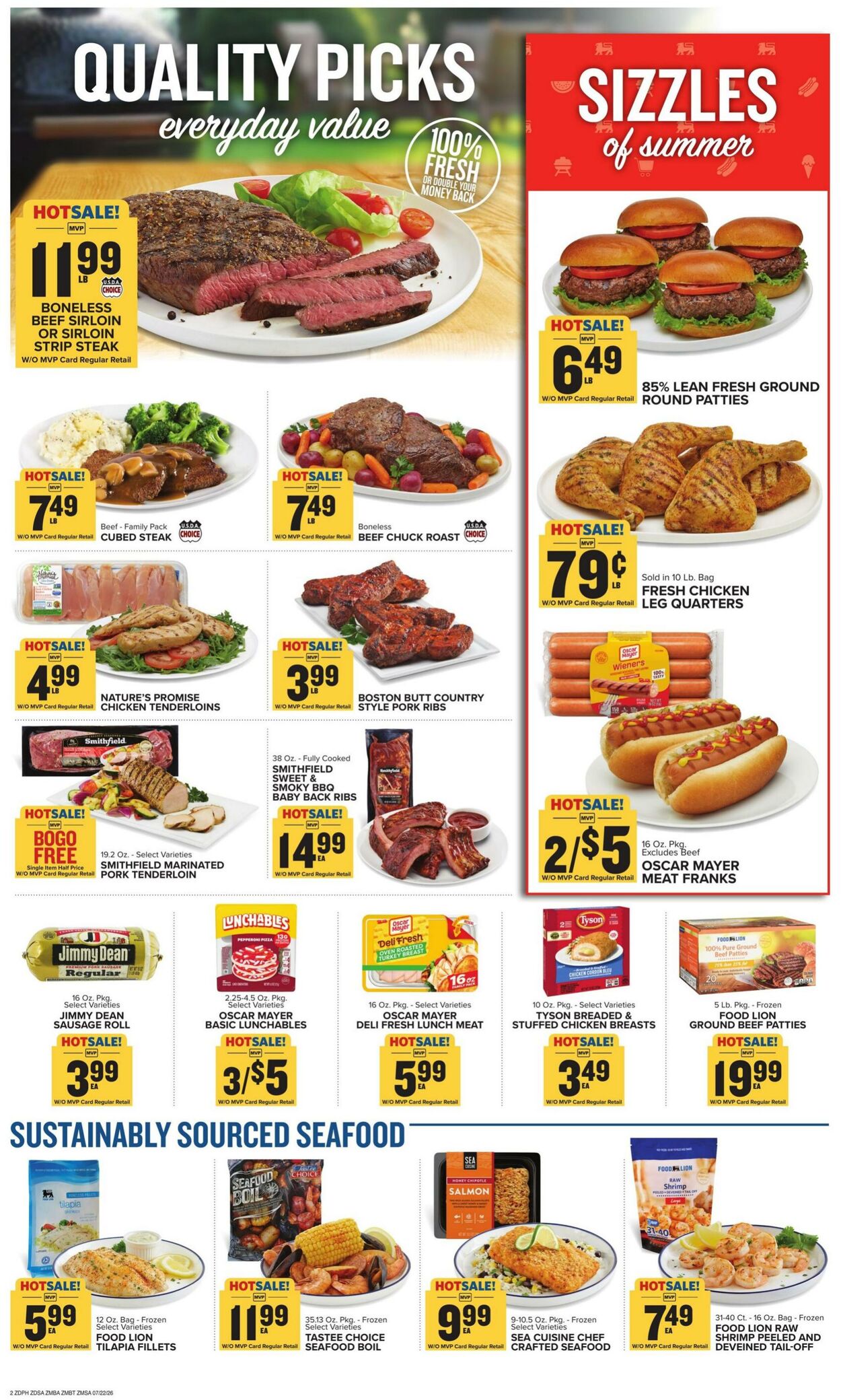 Catalogue Food Lion from 07/22/2026