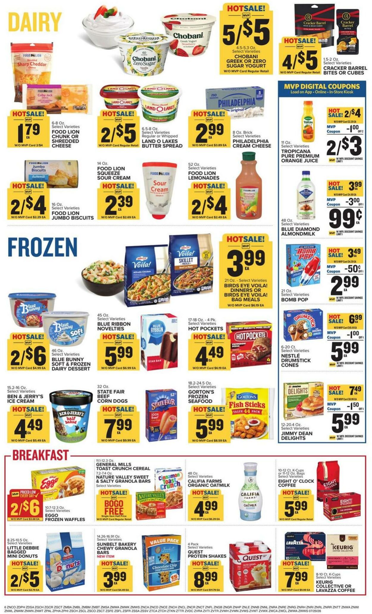 Catalogue Food Lion from 07/29/2026