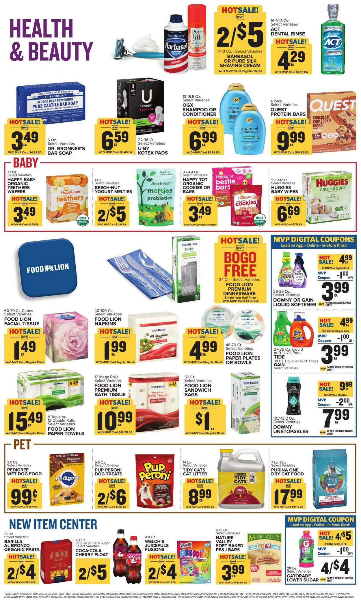 Catalogue Food Lion from 08/12/2026