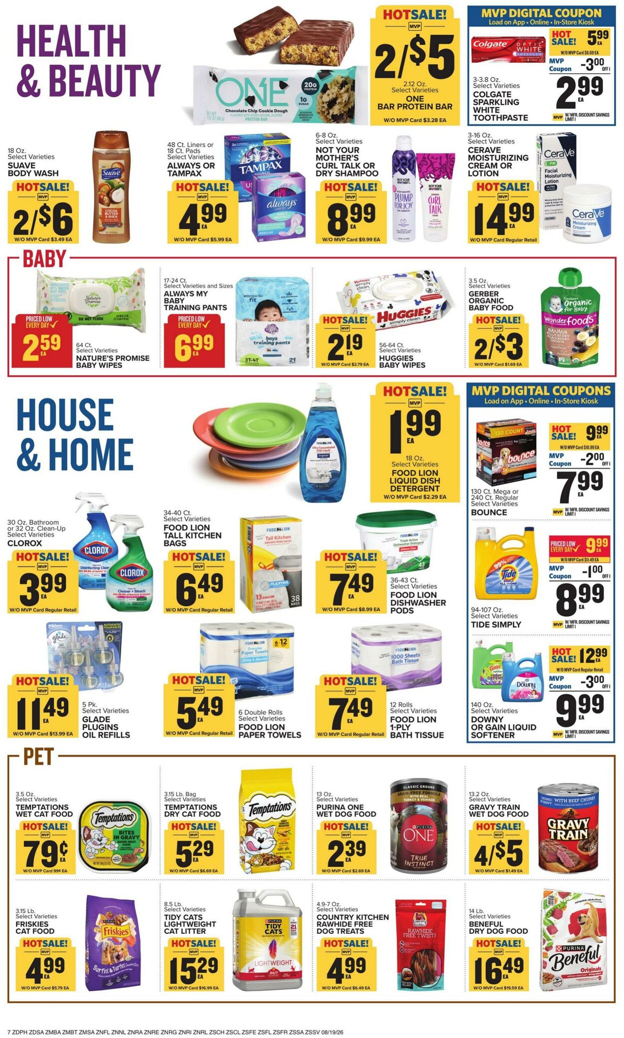 Catalogue Food Lion from 08/19/2026