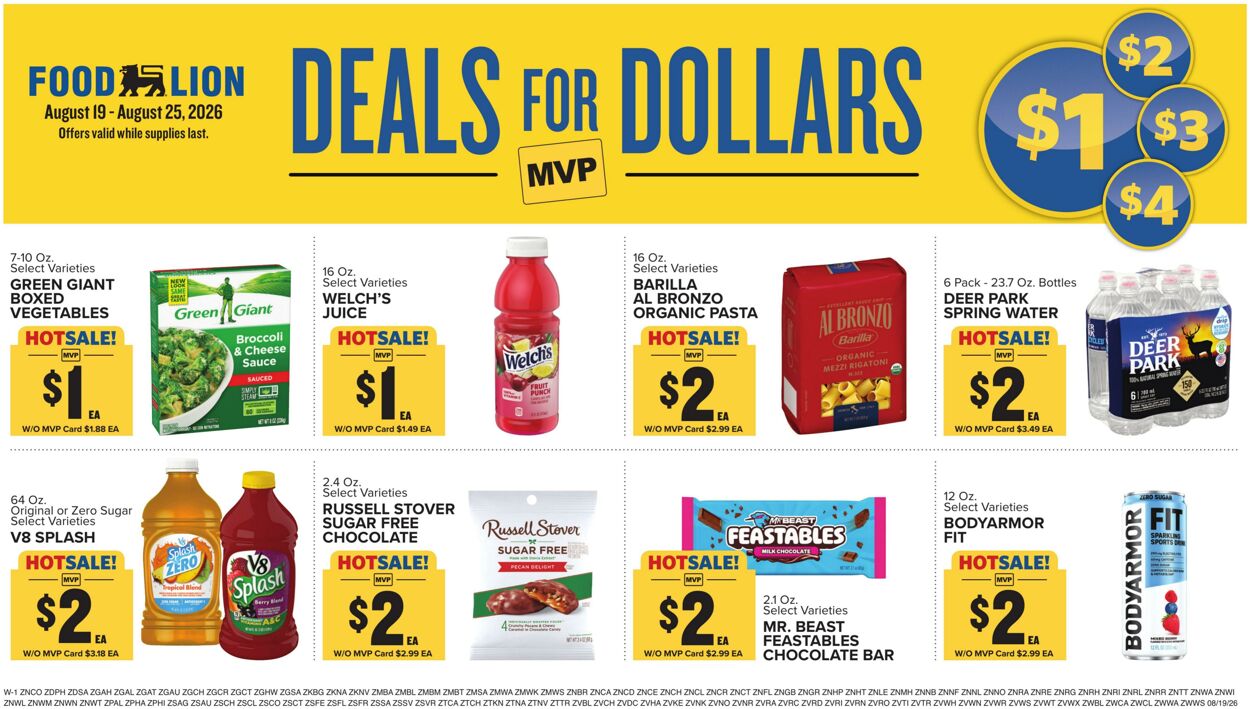 Catalogue Food Lion from 08/19/2026