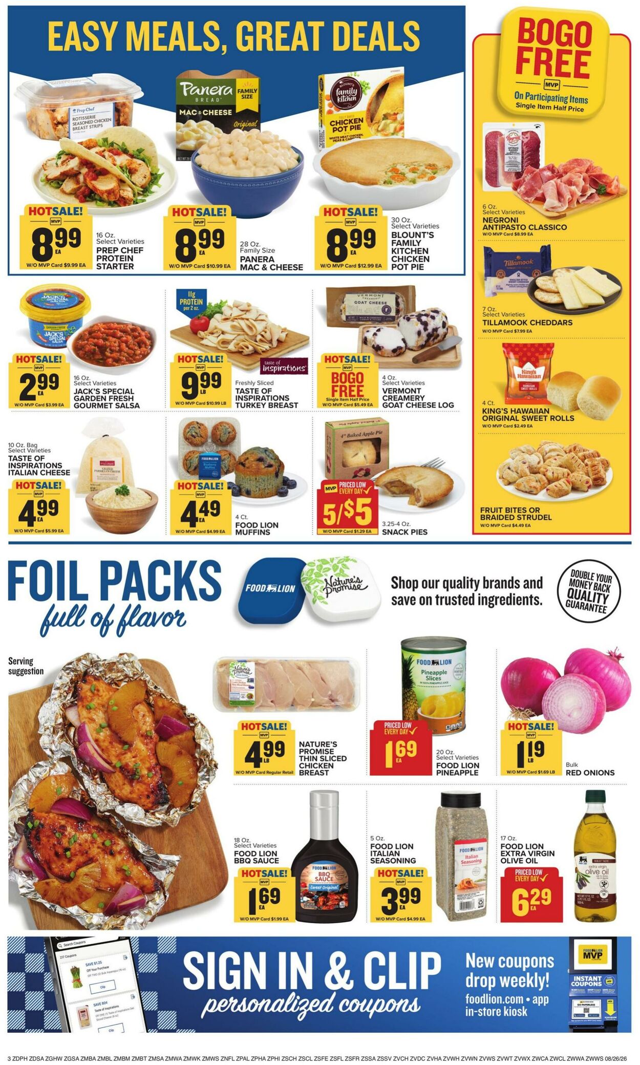 Catalogue Food Lion from 08/26/2026