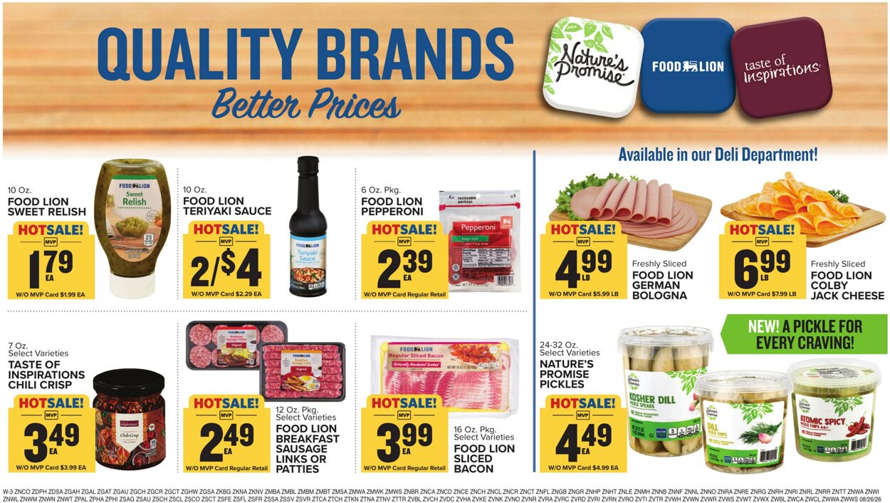 Catalogue Food Lion from 08/26/2026