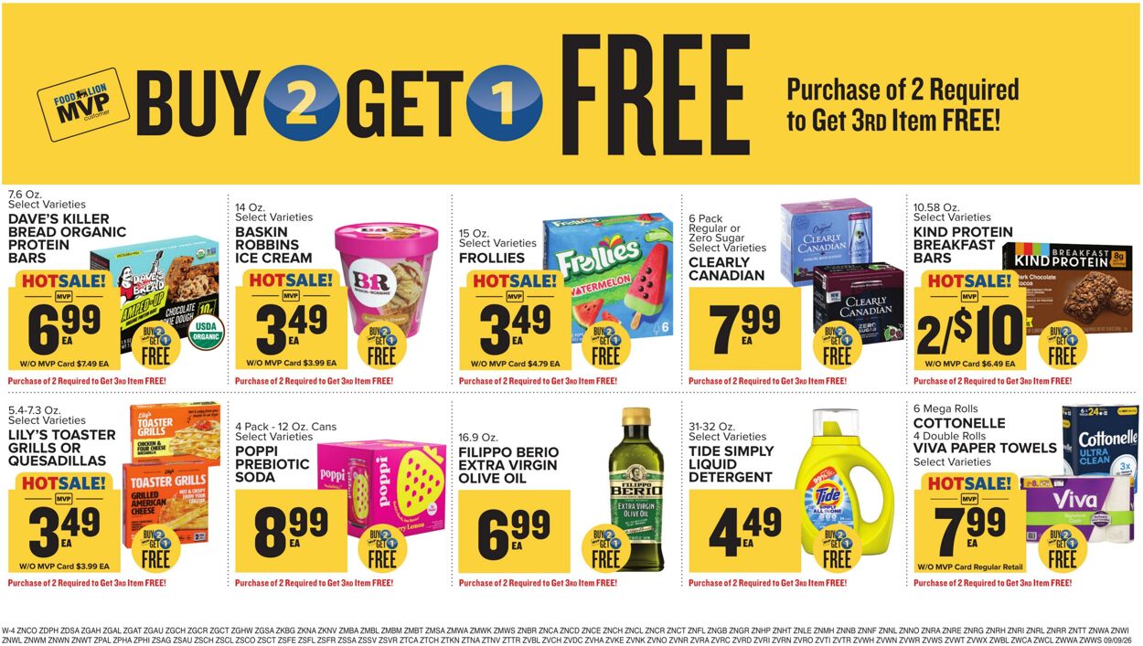 Catalogue Food Lion from 09/09/2026
