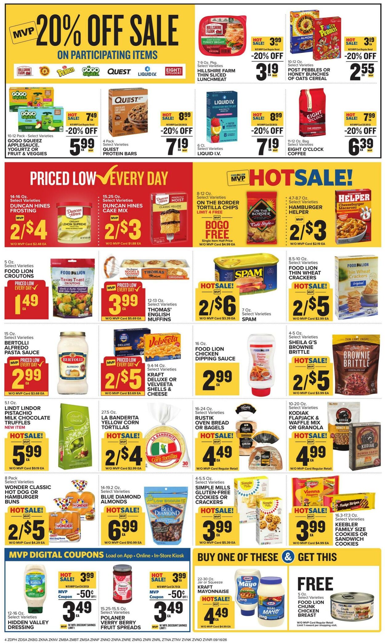 Catalogue Food Lion from 09/16/2026