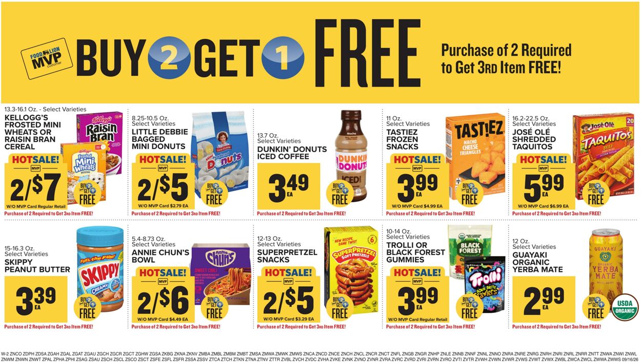 Catalogue Food Lion from 09/16/2026