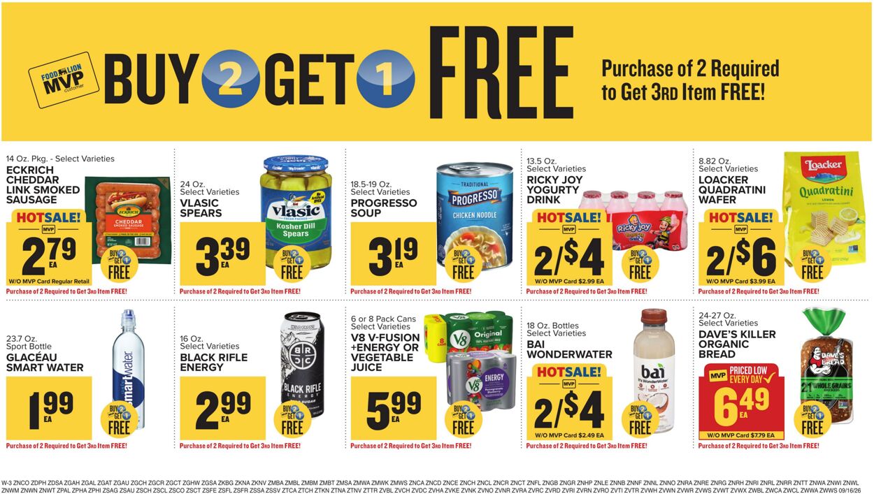 Catalogue Food Lion from 09/16/2026