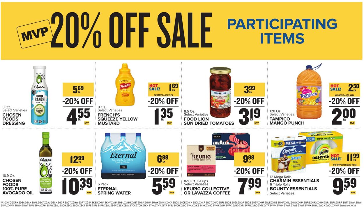 Catalogue Food Lion from 09/30/2026