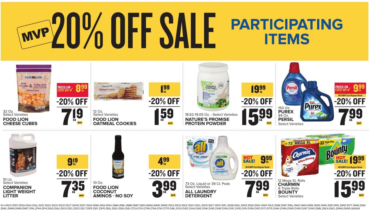 Catalogue Food Lion from 09/30/2026