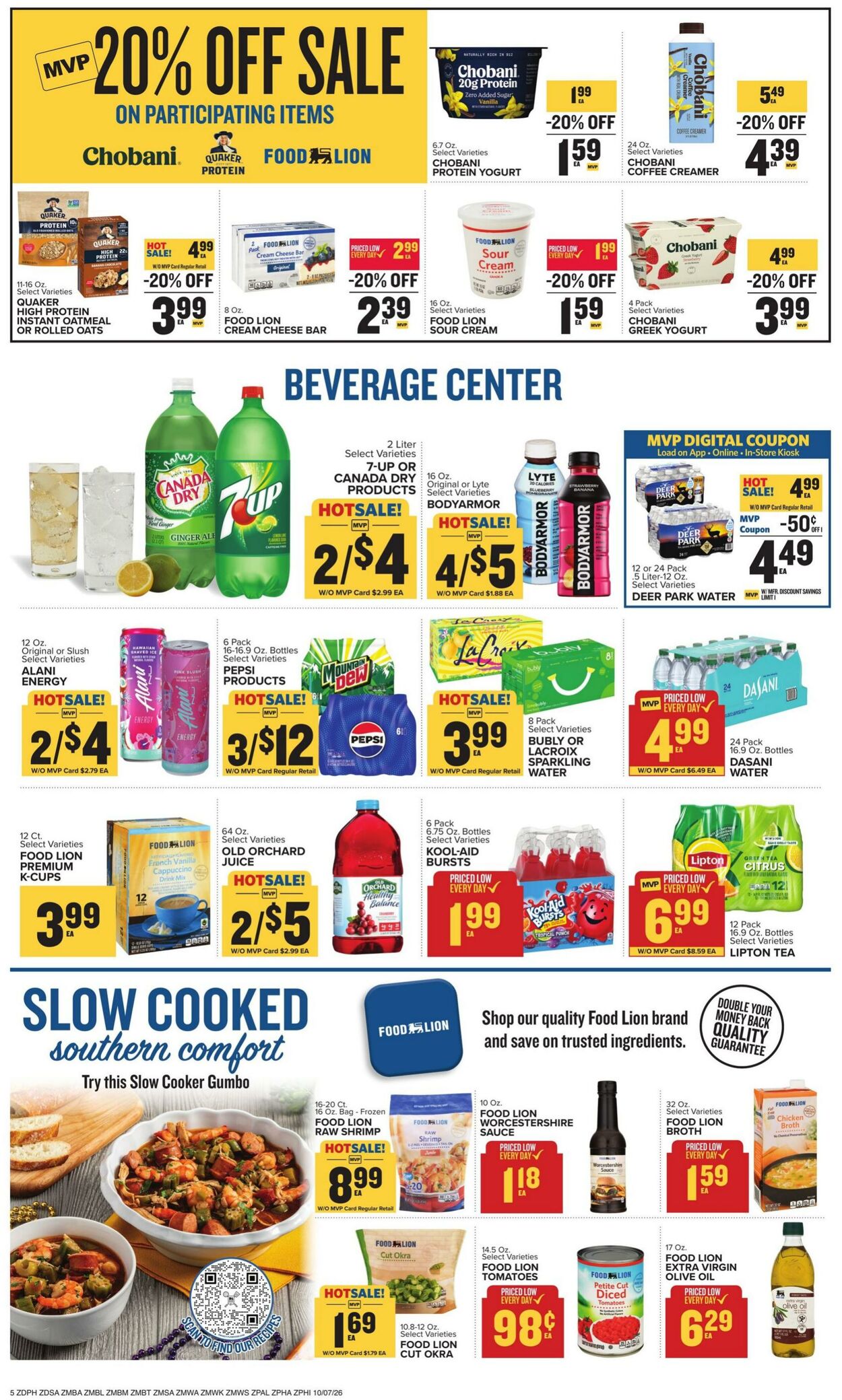 Catalogue Food Lion from 10/07/2026