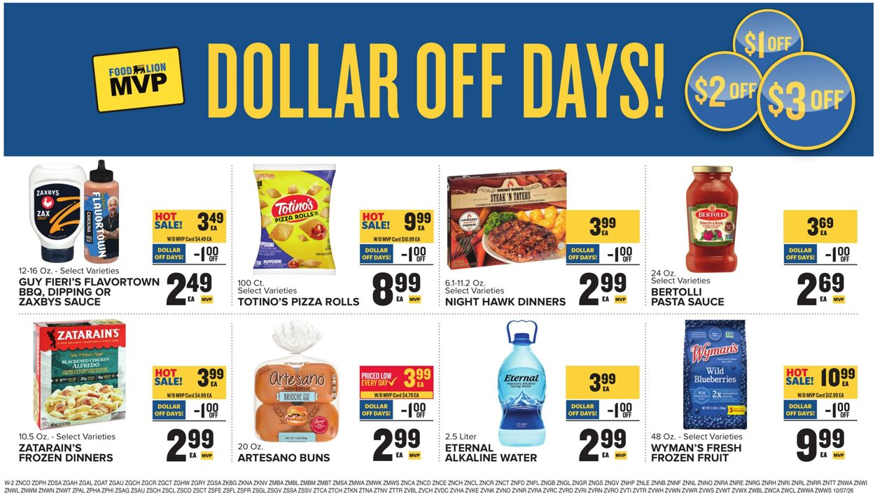 Catalogue Food Lion from 10/07/2026