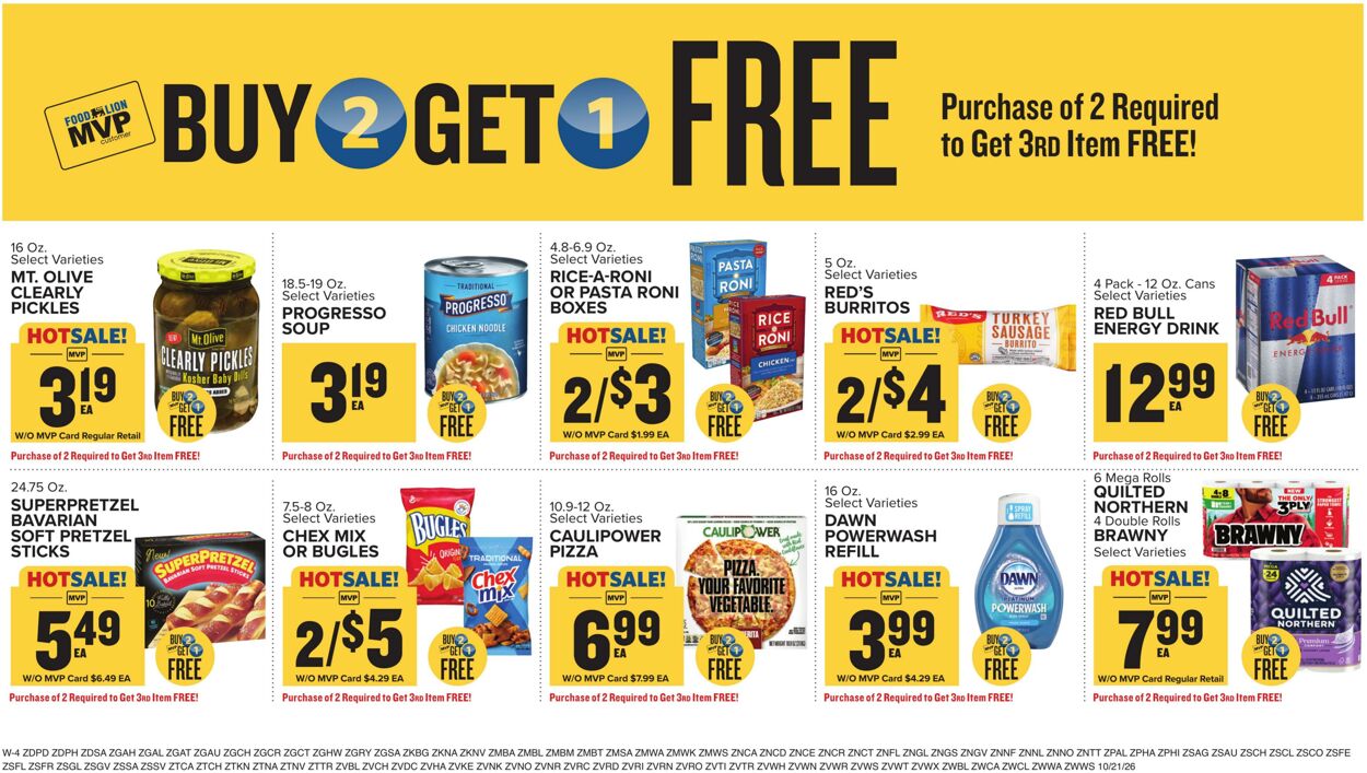 Catalogue Food Lion from 10/21/2026