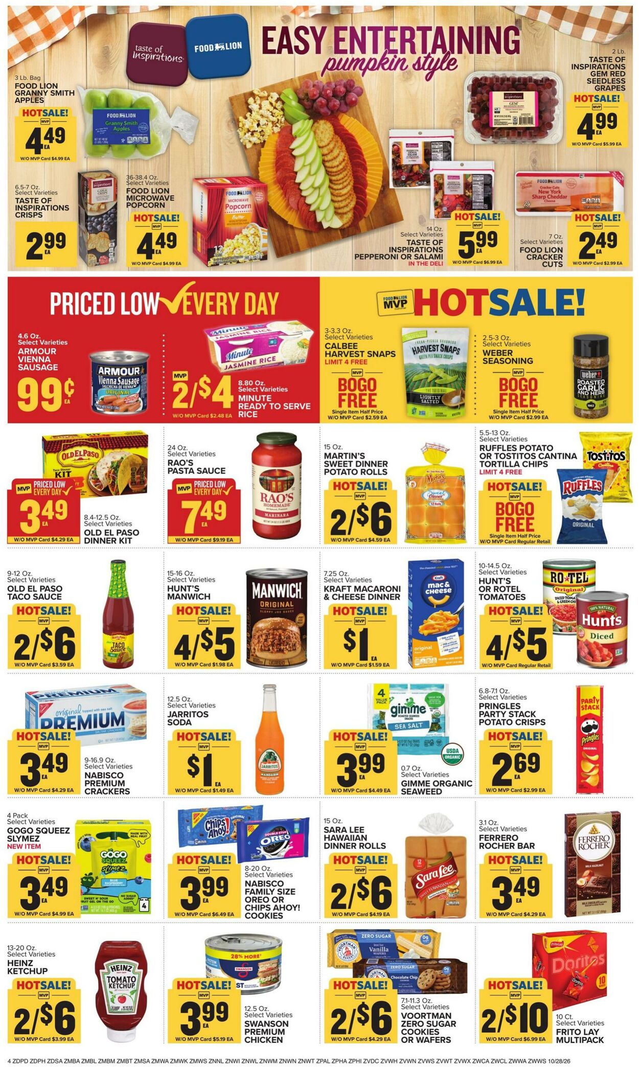 Catalogue Food Lion from 10/28/2026
