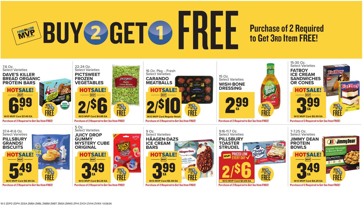 Catalogue Food Lion from 10/28/2026