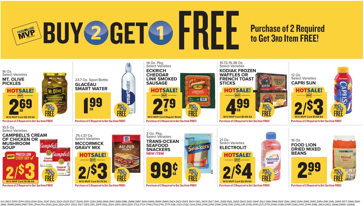 Catalogue Food Lion from 10/28/2026