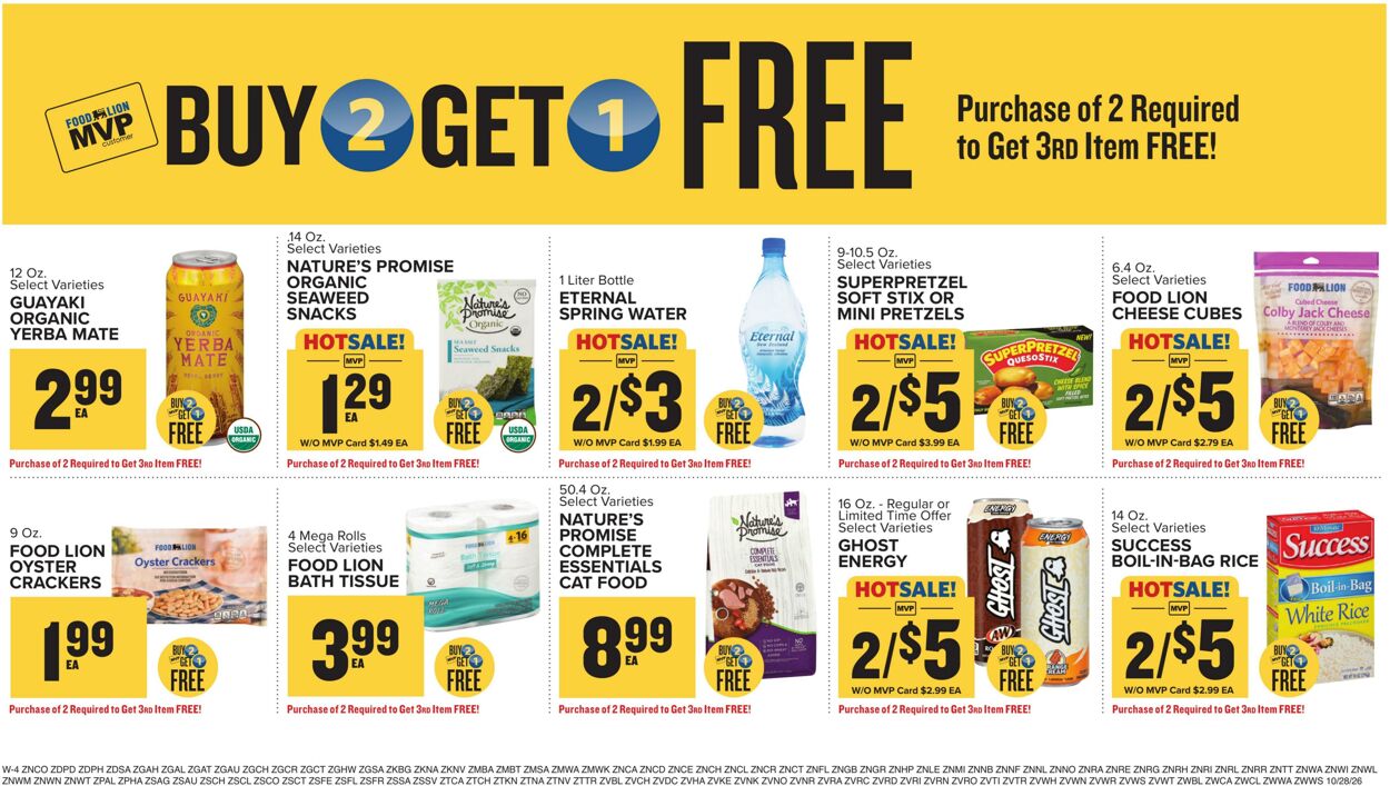Catalogue Food Lion from 10/28/2026