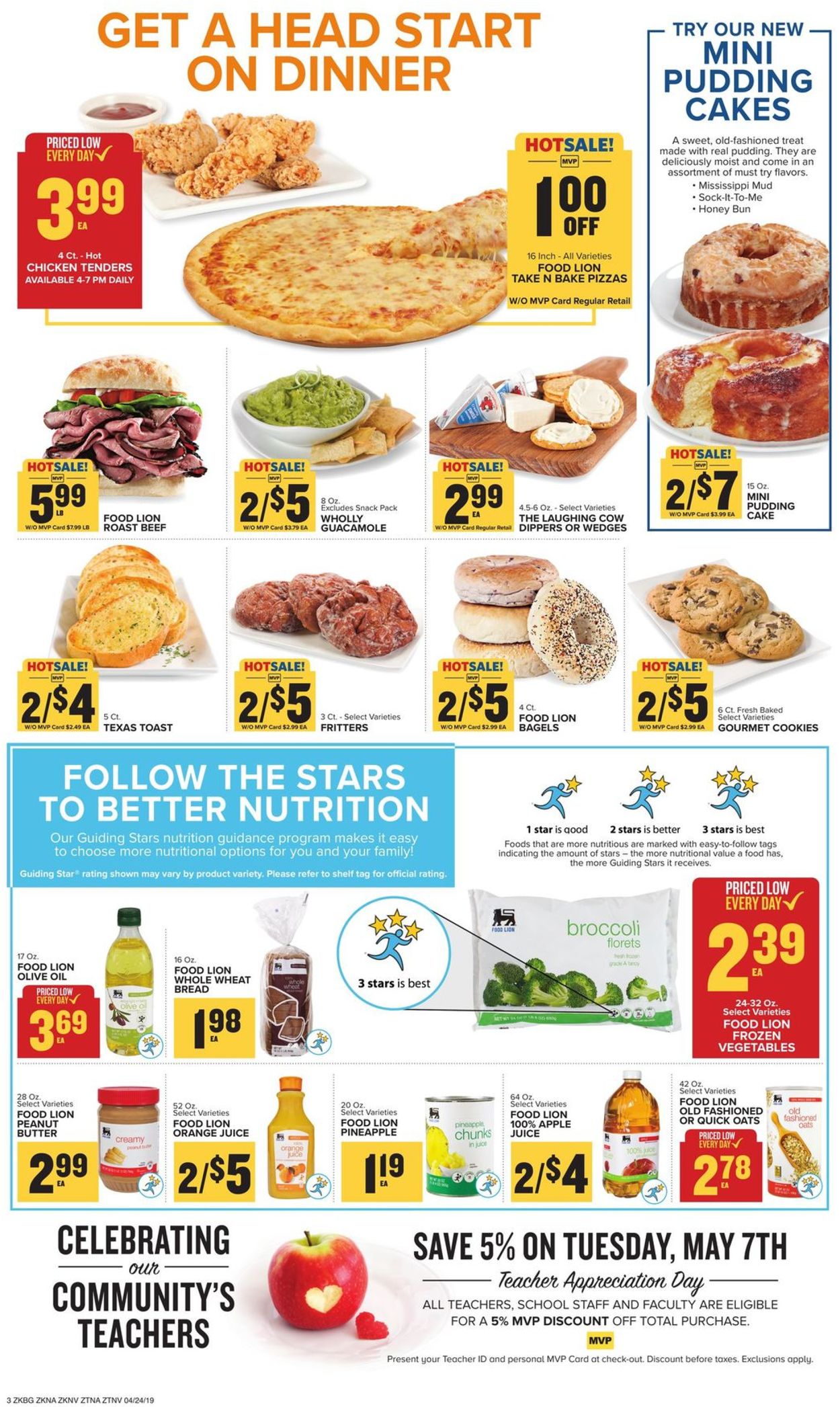 Catalogue Food Lion from 04/24/2019
