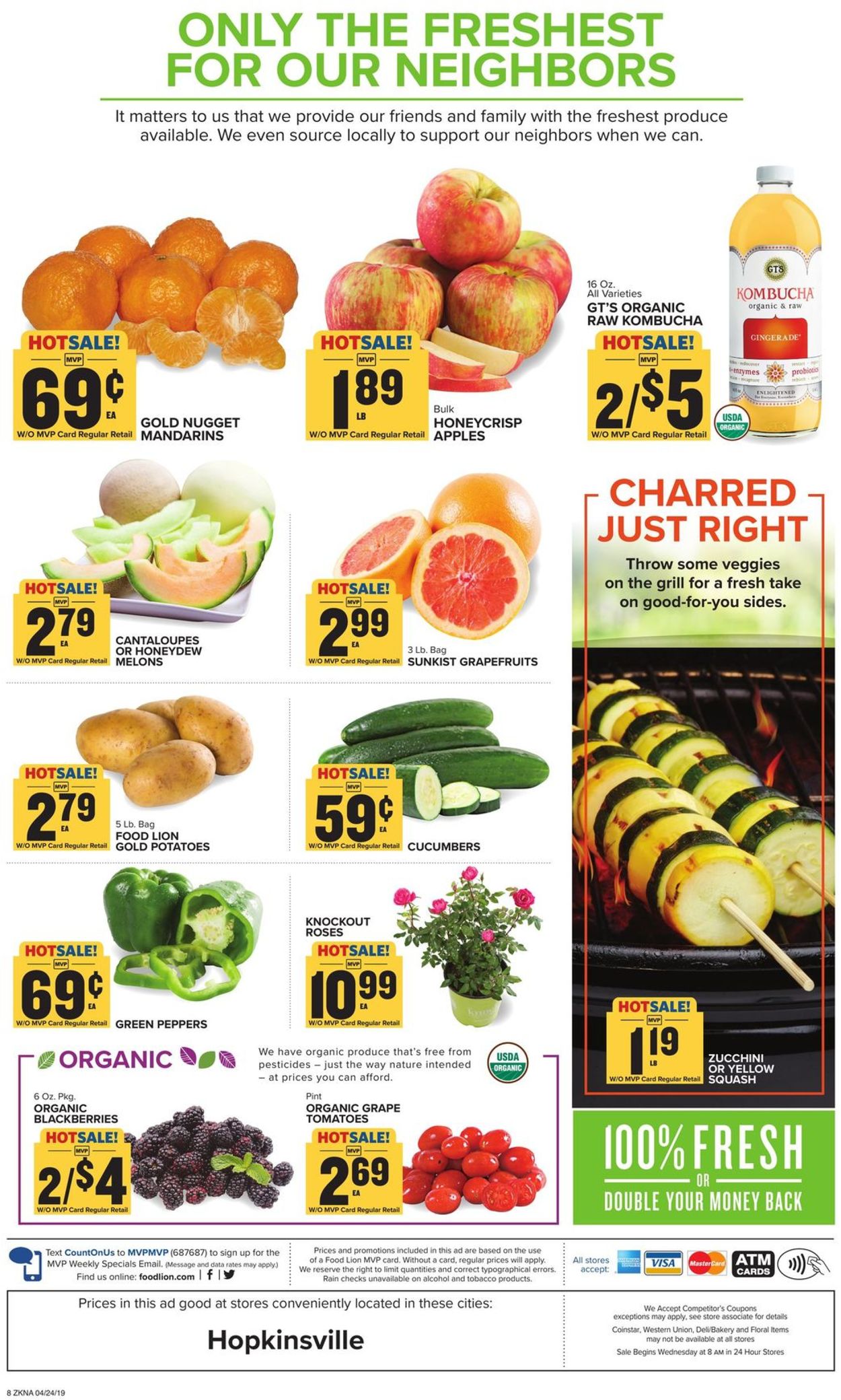 Catalogue Food Lion from 04/24/2019
