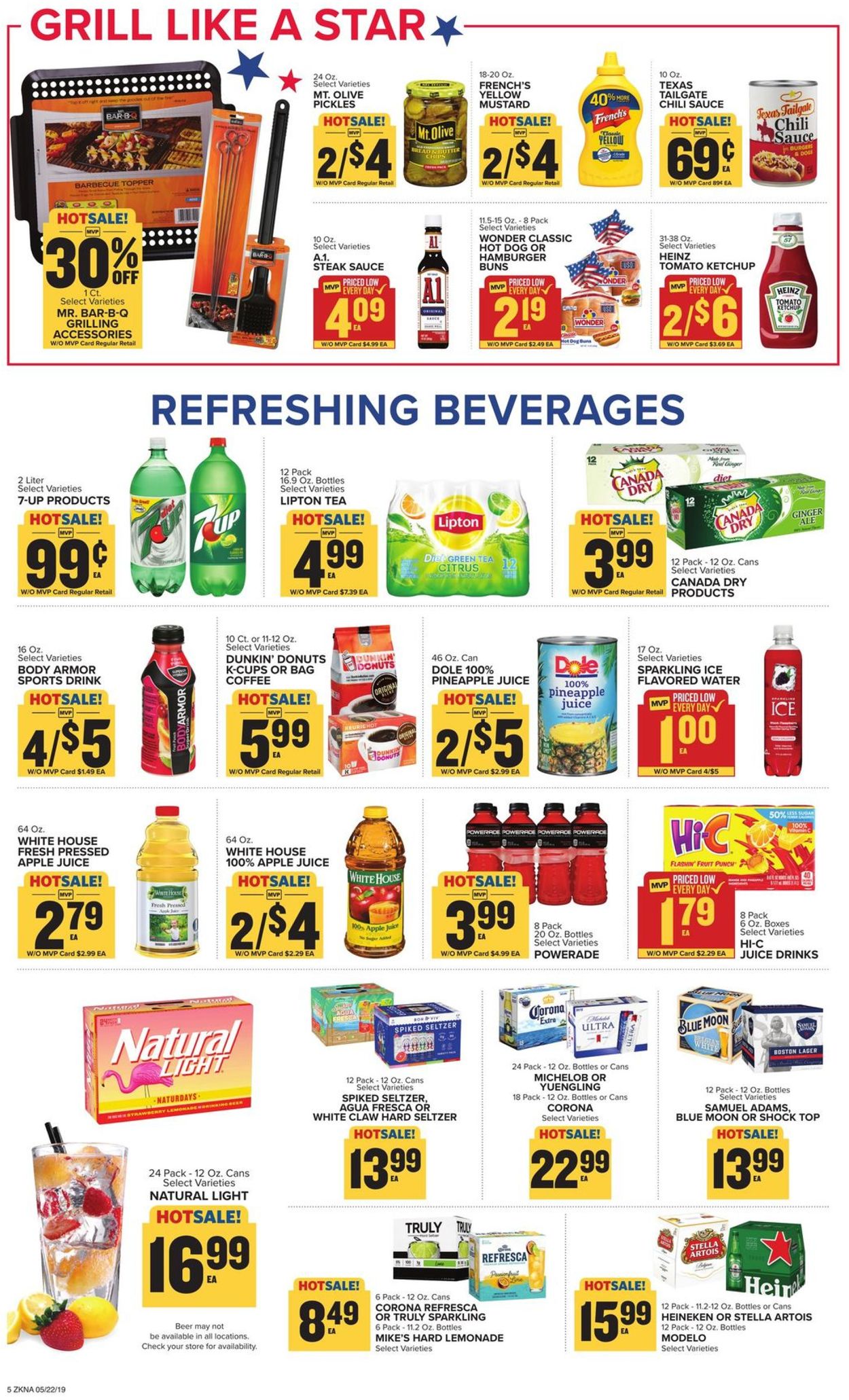 Catalogue Food Lion from 05/22/2019
