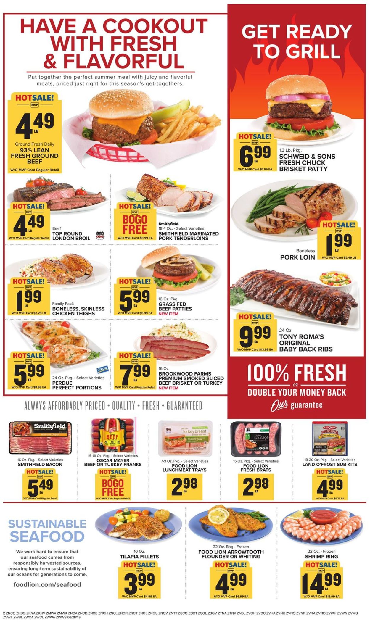 Catalogue Food Lion from 06/26/2019