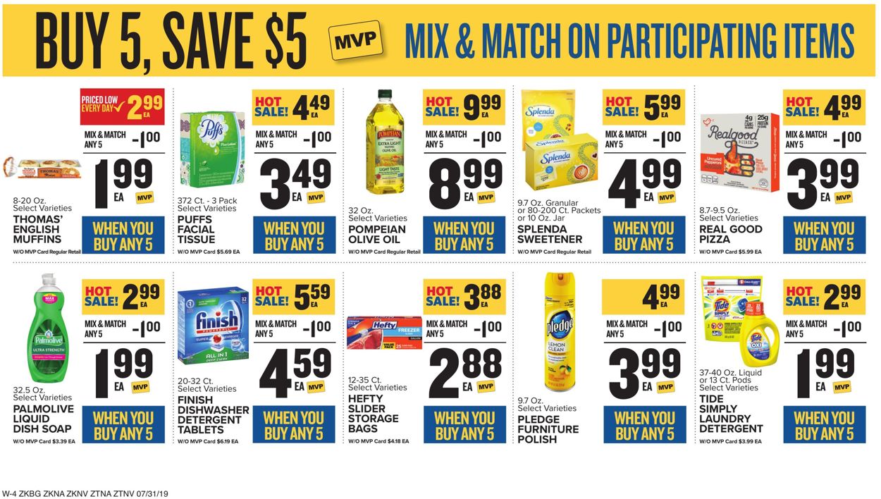 Catalogue Food Lion from 07/31/2019