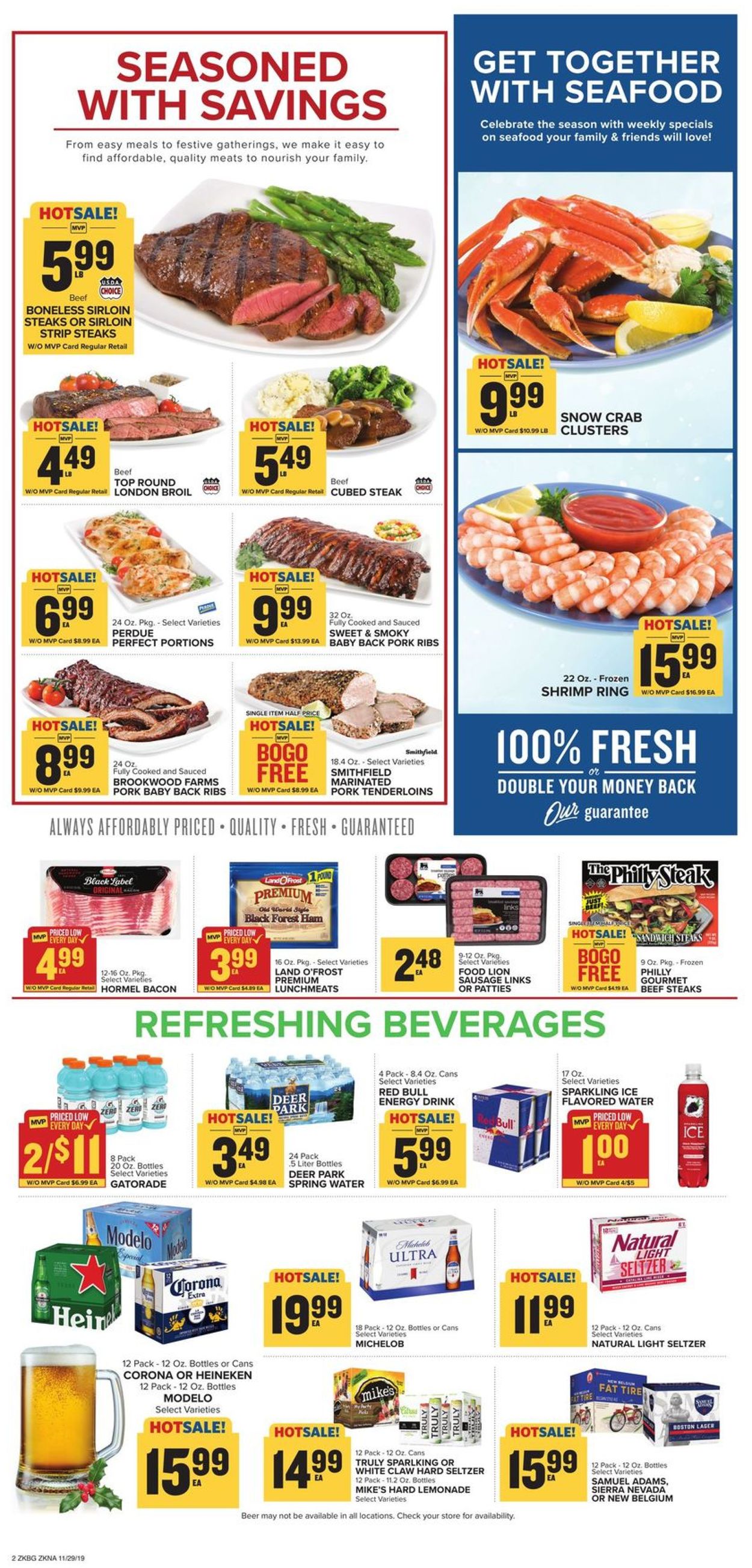 Food Lion Holiday Ad 2019 Current weekly ad 11/29 12/03/2019 [3