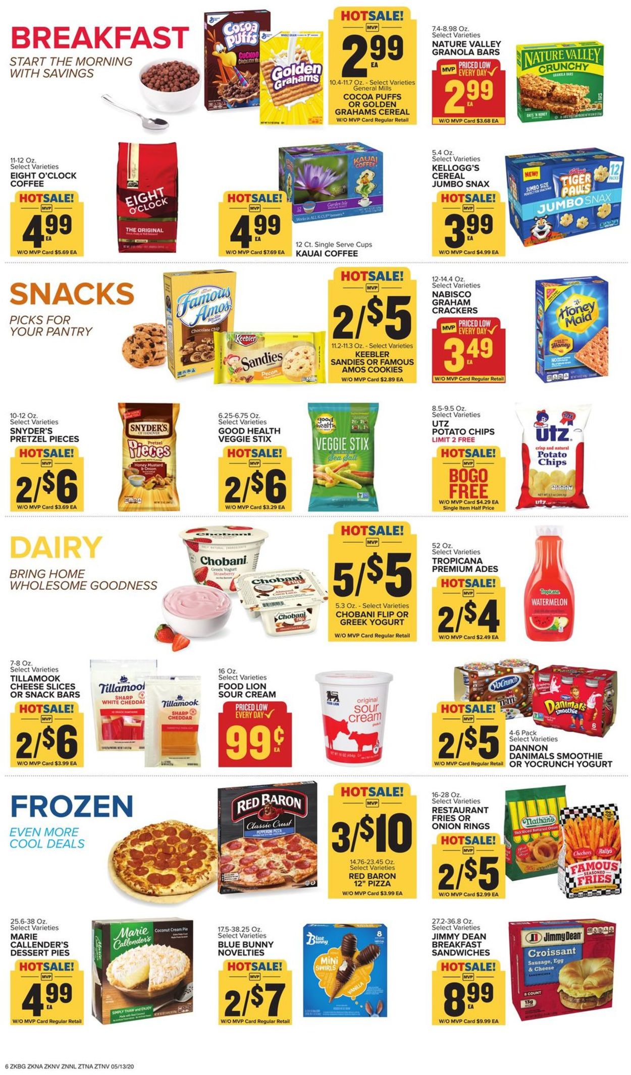 Catalogue Food Lion from 05/13/2020