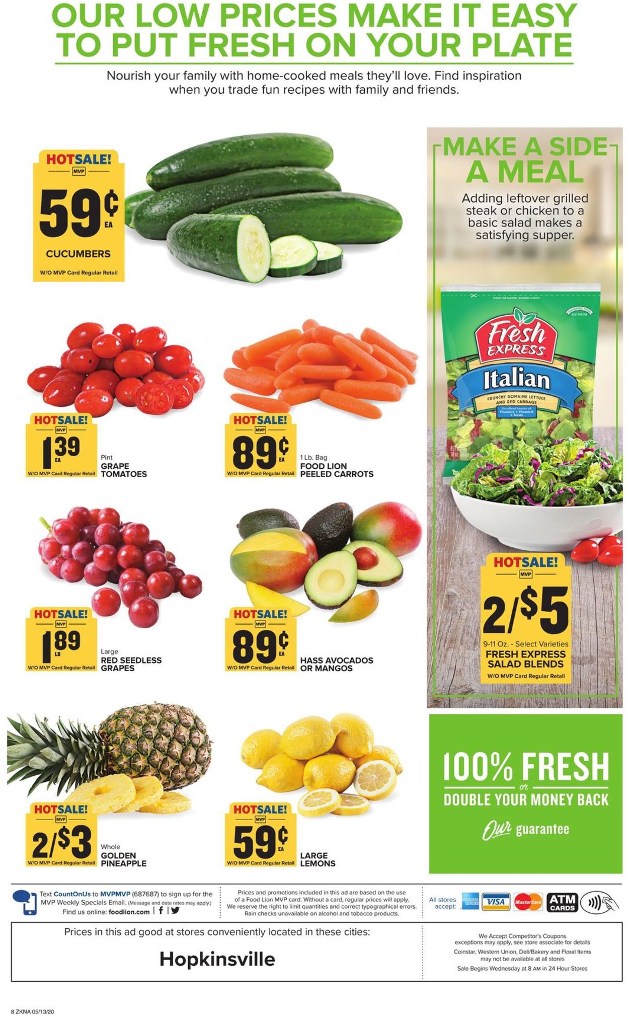 Catalogue Food Lion from 05/13/2020
