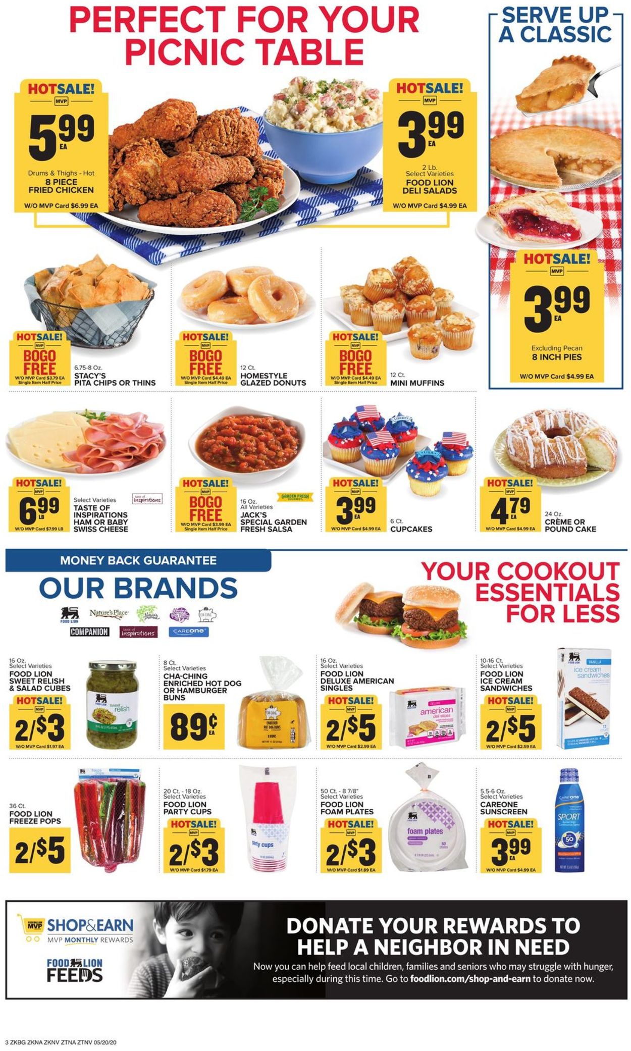 Catalogue Food Lion from 05/20/2020