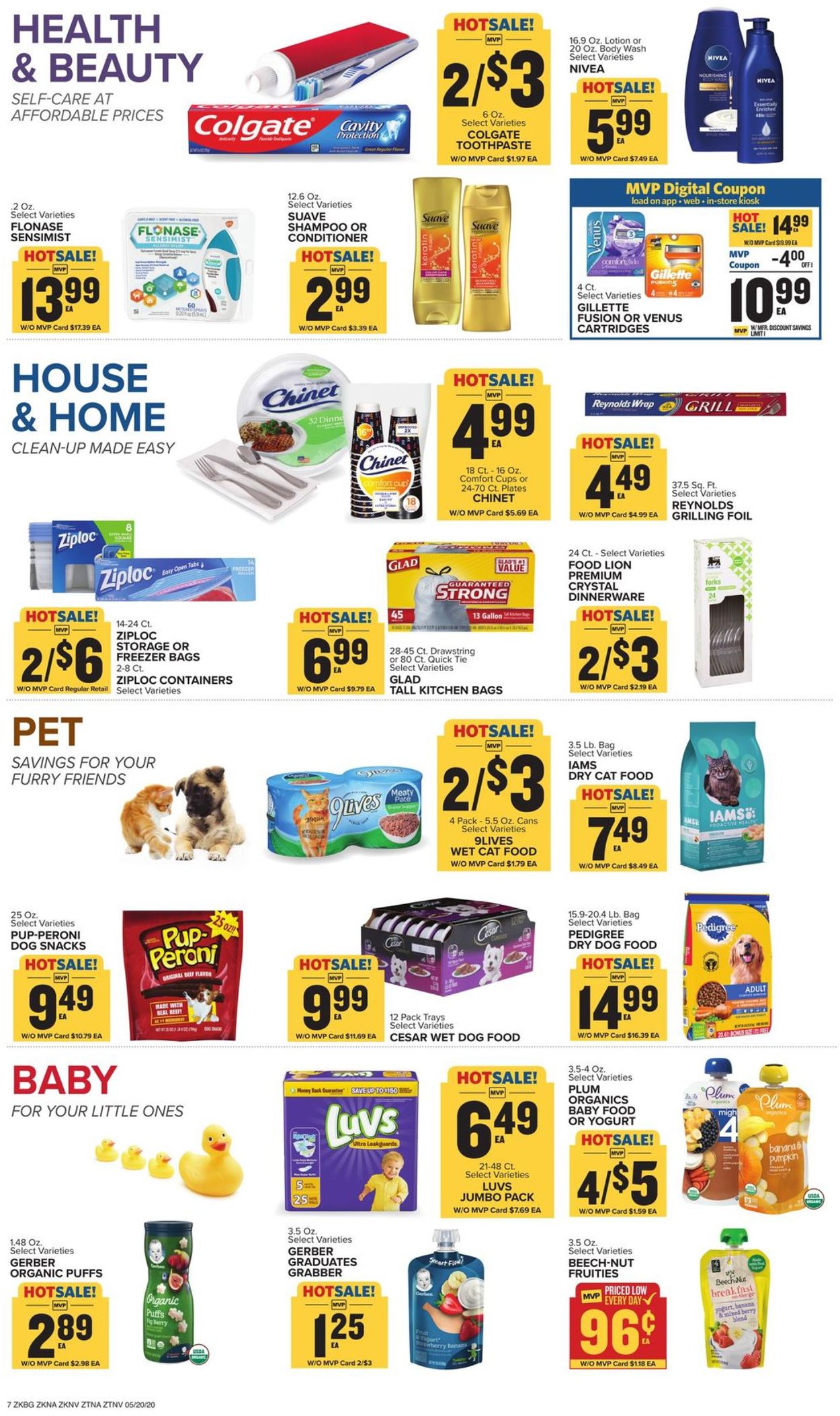 Catalogue Food Lion from 05/20/2020