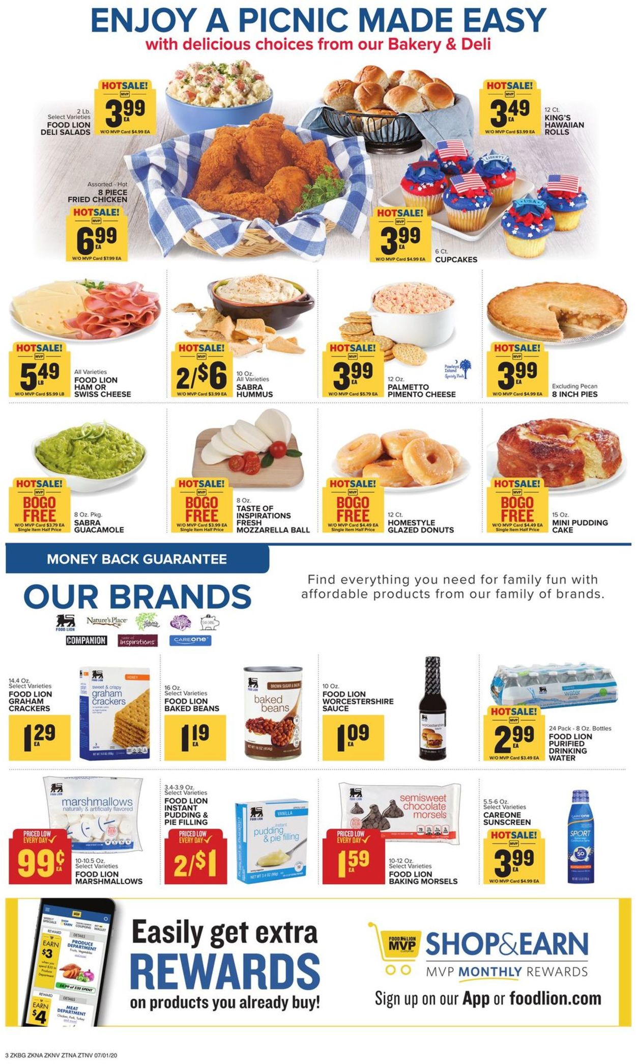Catalogue Food Lion from 07/01/2020