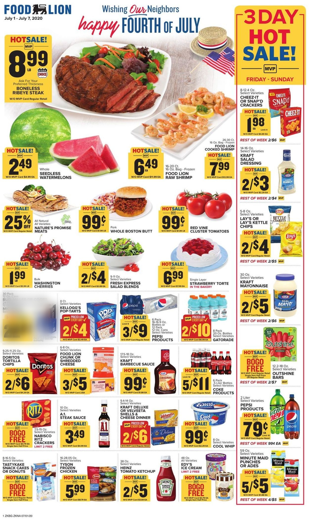 Food Lion Current weekly ad 07/01 07/07/2020