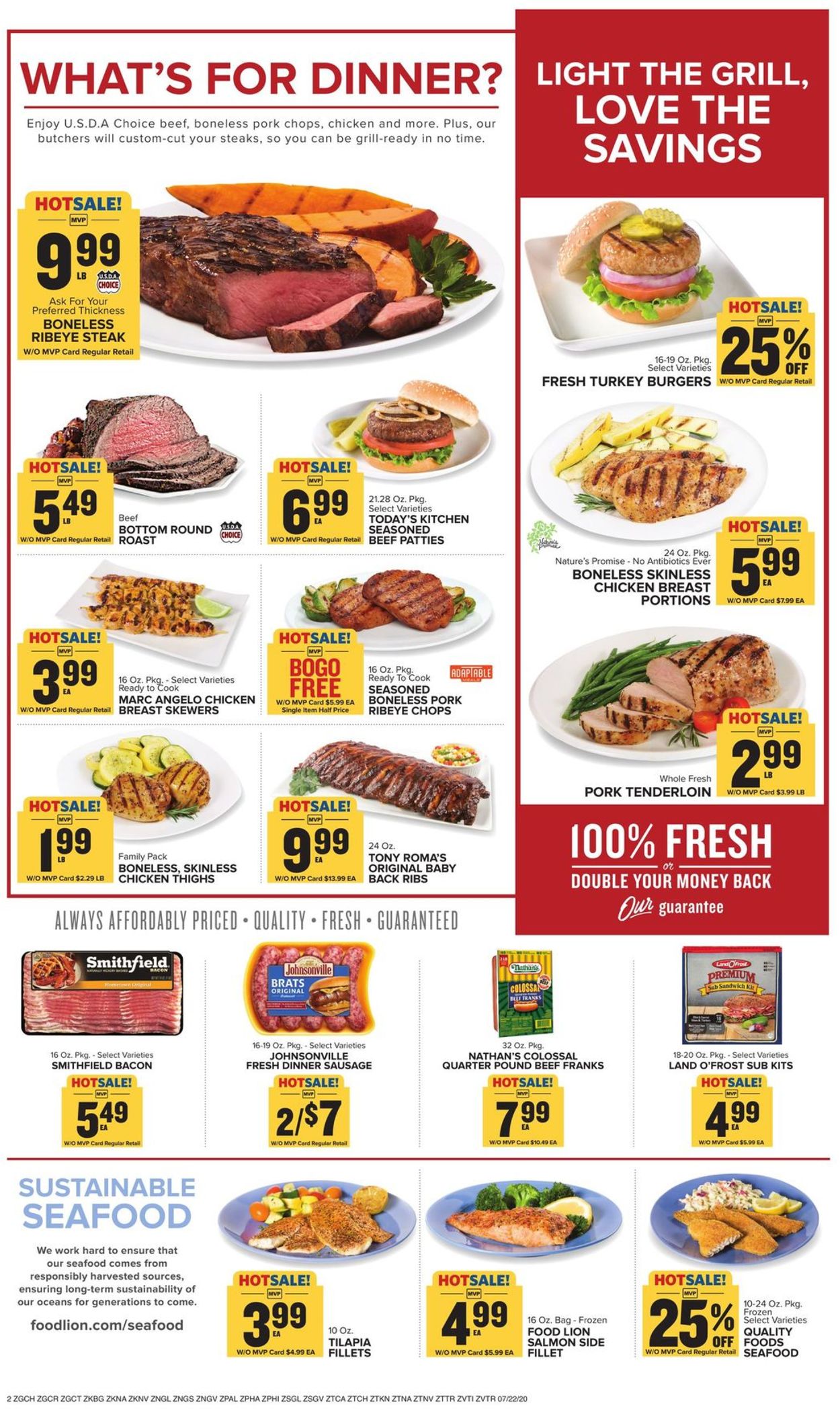 Catalogue Food Lion from 07/22/2020