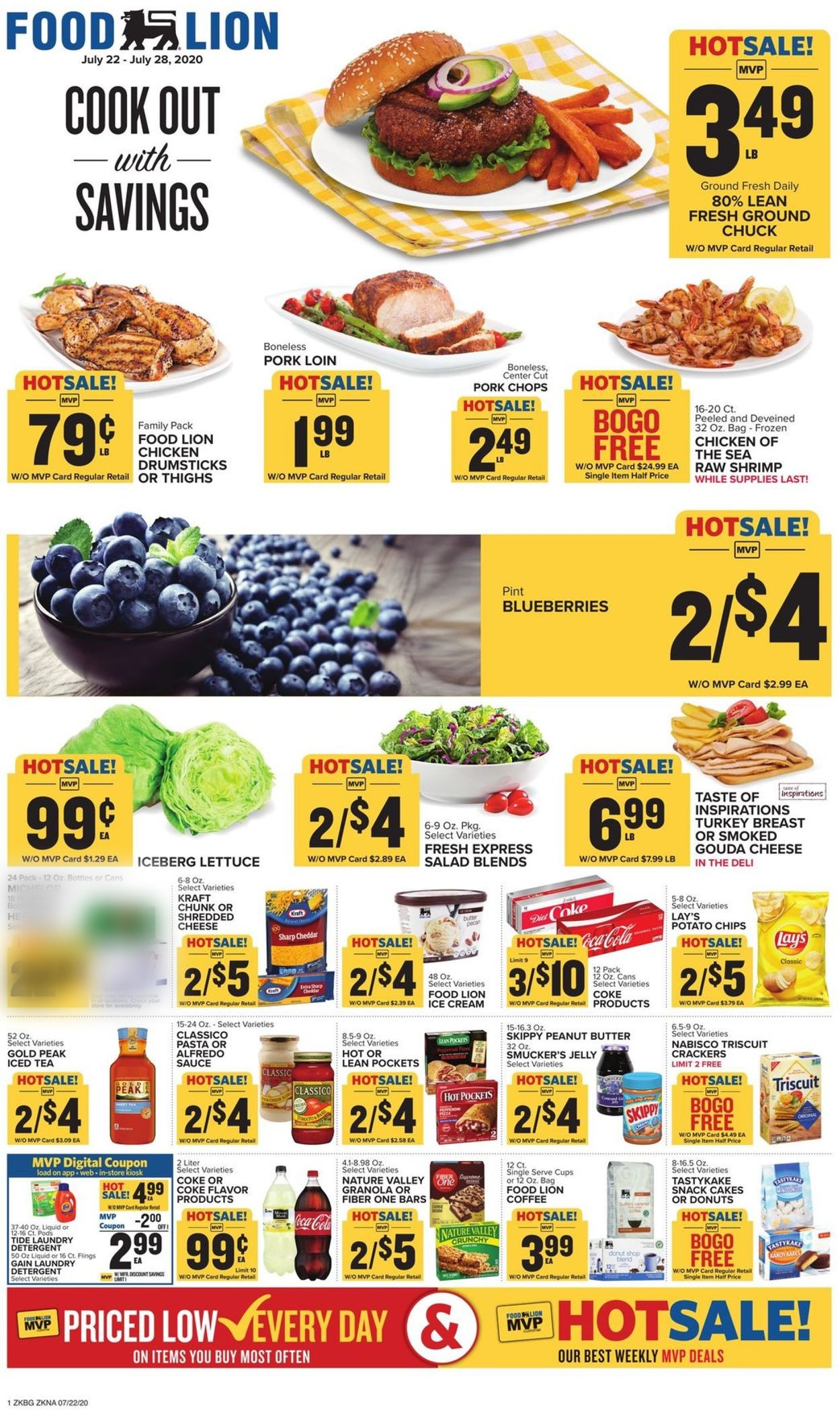 Catalogue Food Lion from 07/22/2020