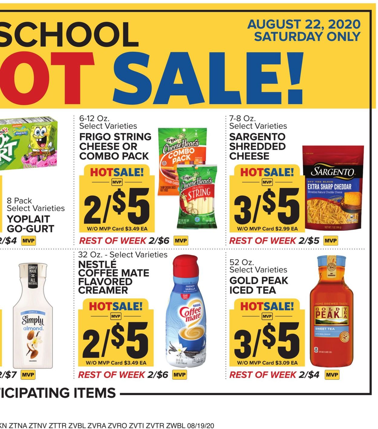 Catalogue Food Lion from 08/19/2020