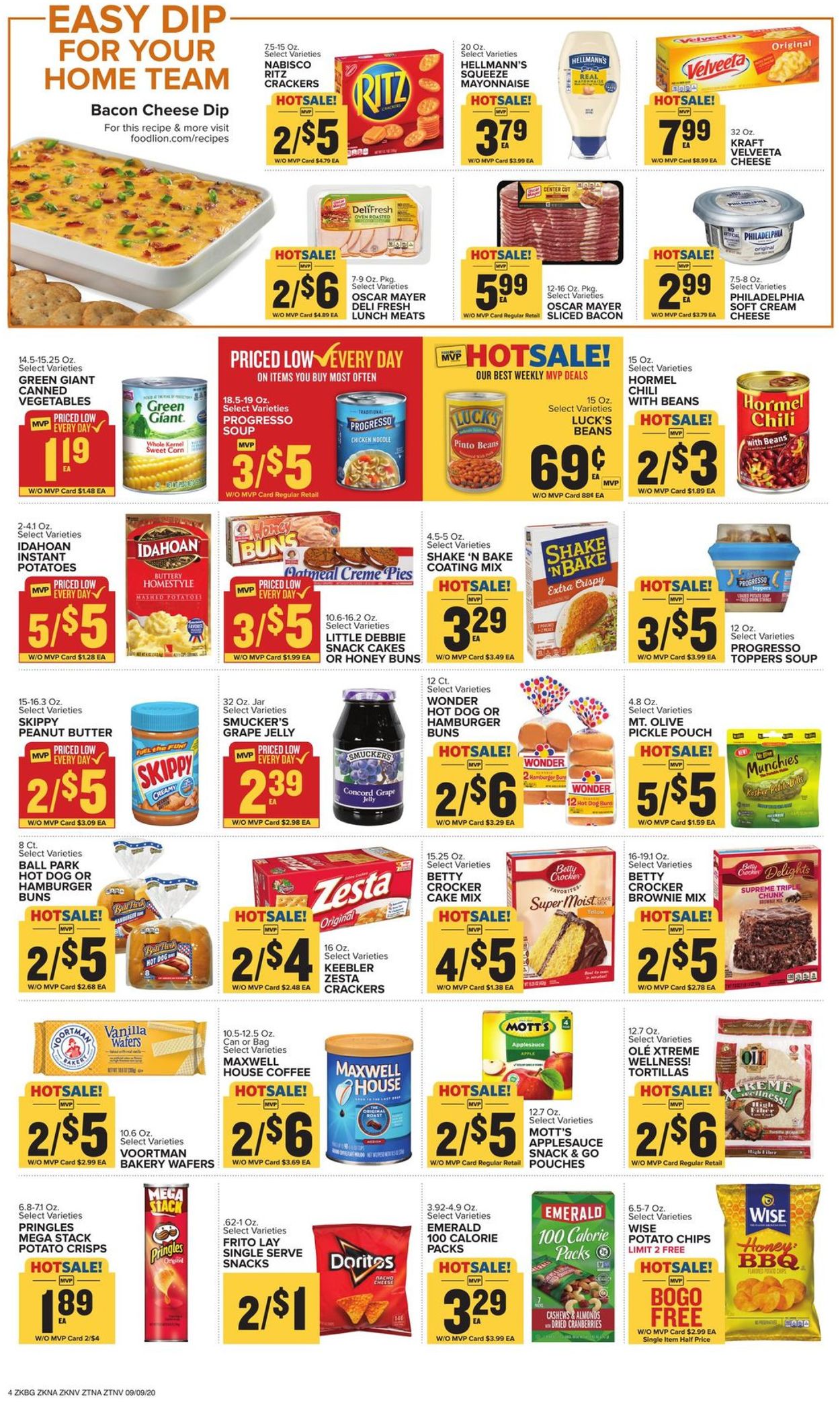 Catalogue Food Lion from 09/09/2020