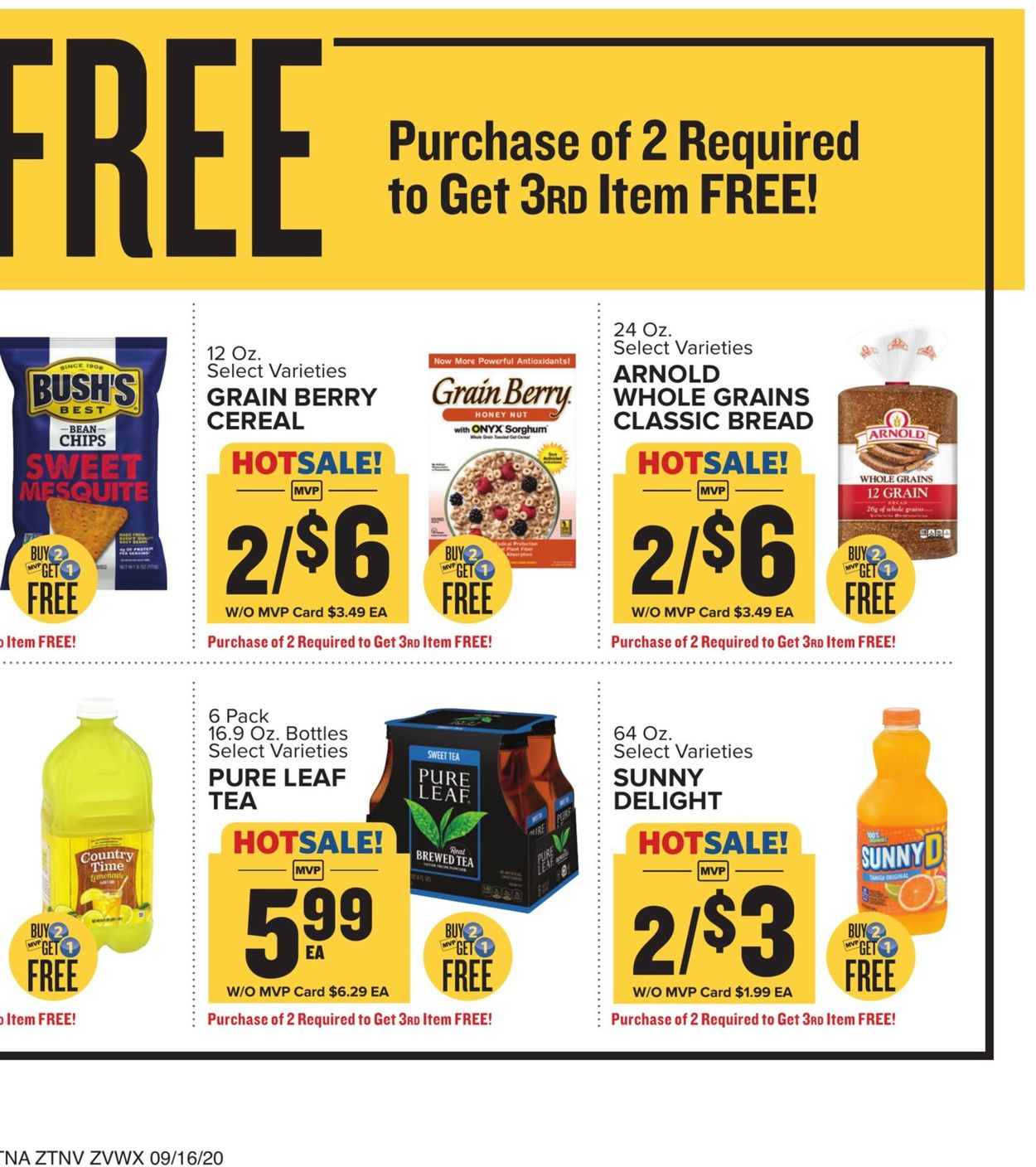 Catalogue Food Lion from 09/16/2020