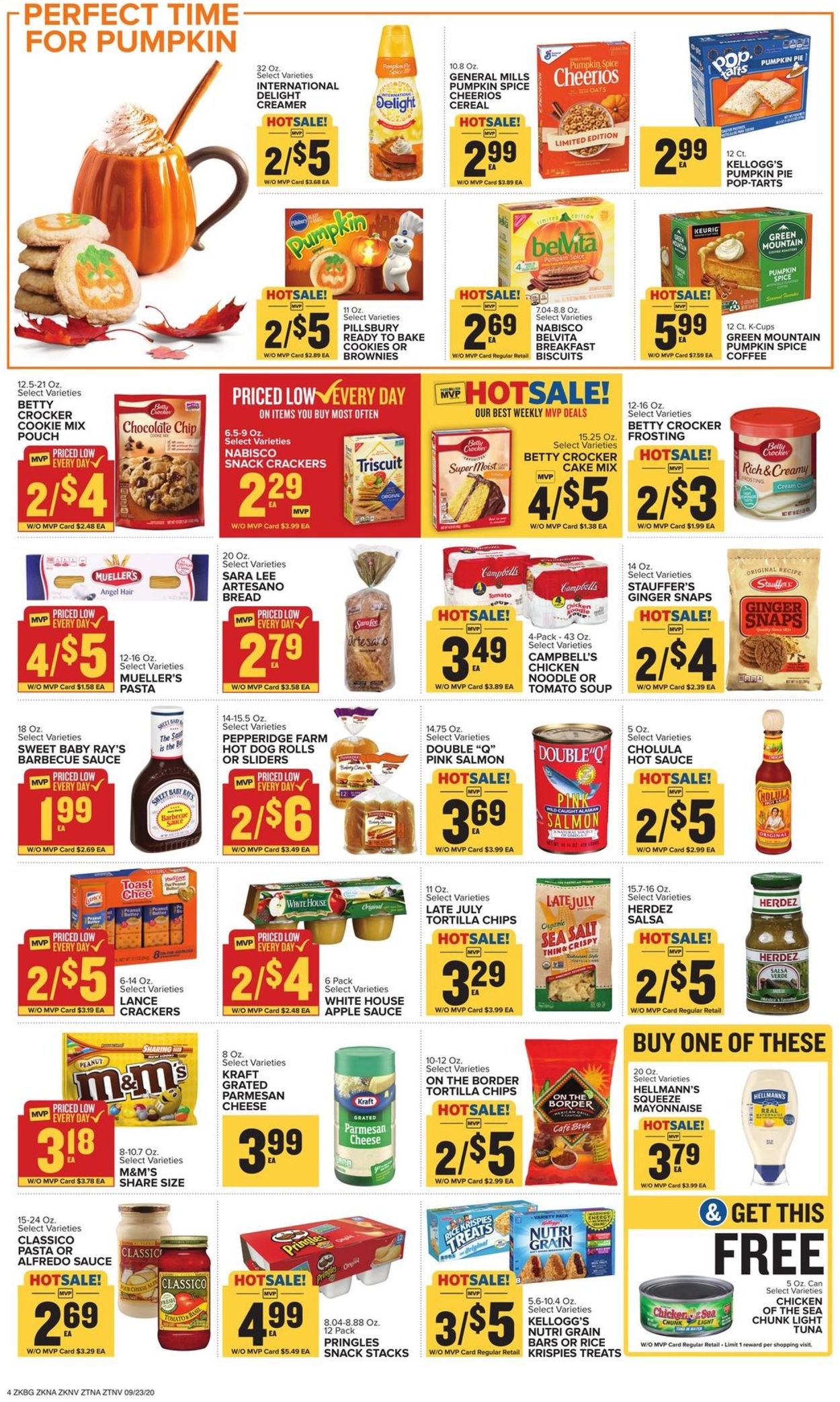 Catalogue Food Lion from 09/23/2020