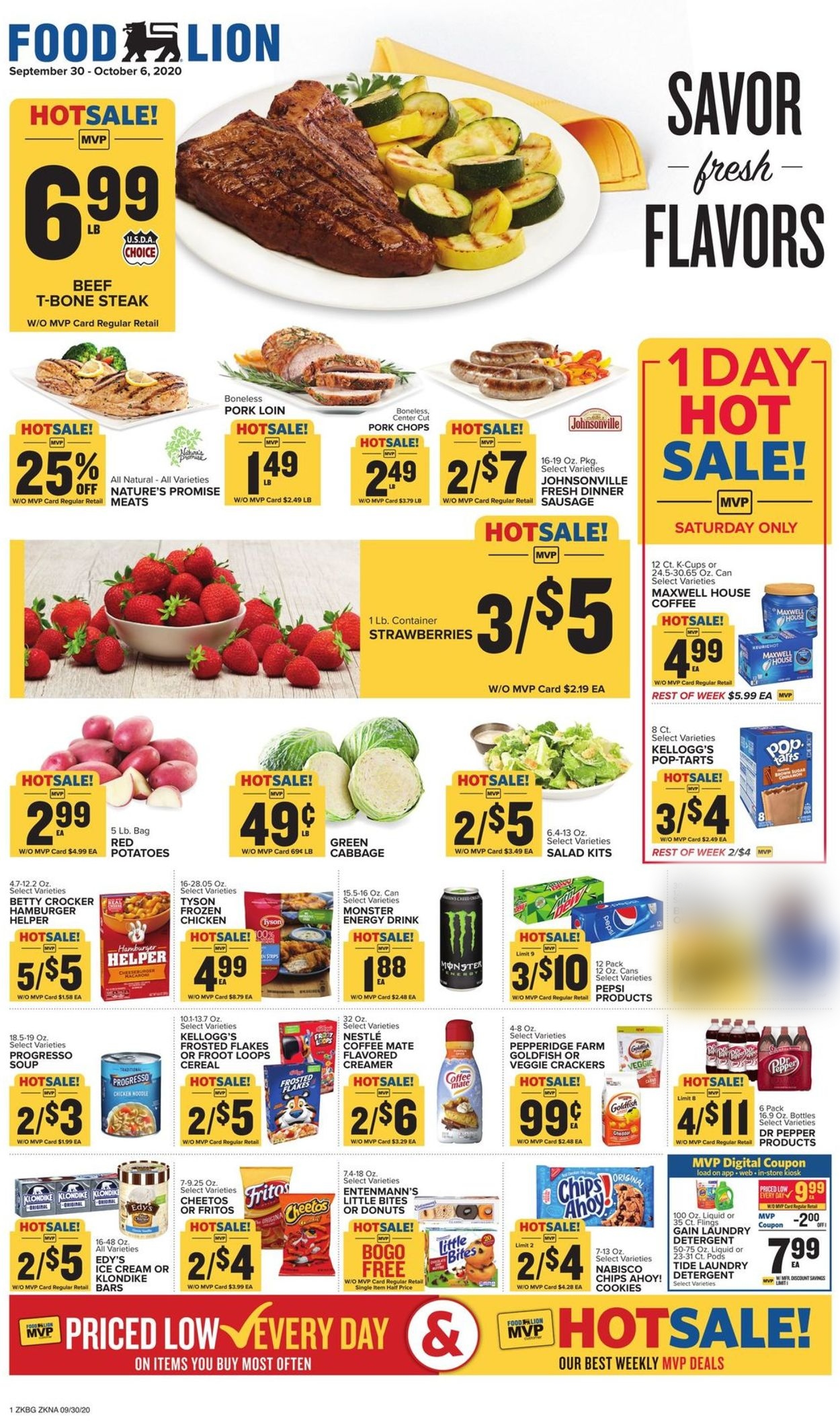 Food Lion Current weekly ad 09/30 - 10/06/2020 - frequent-ads.com