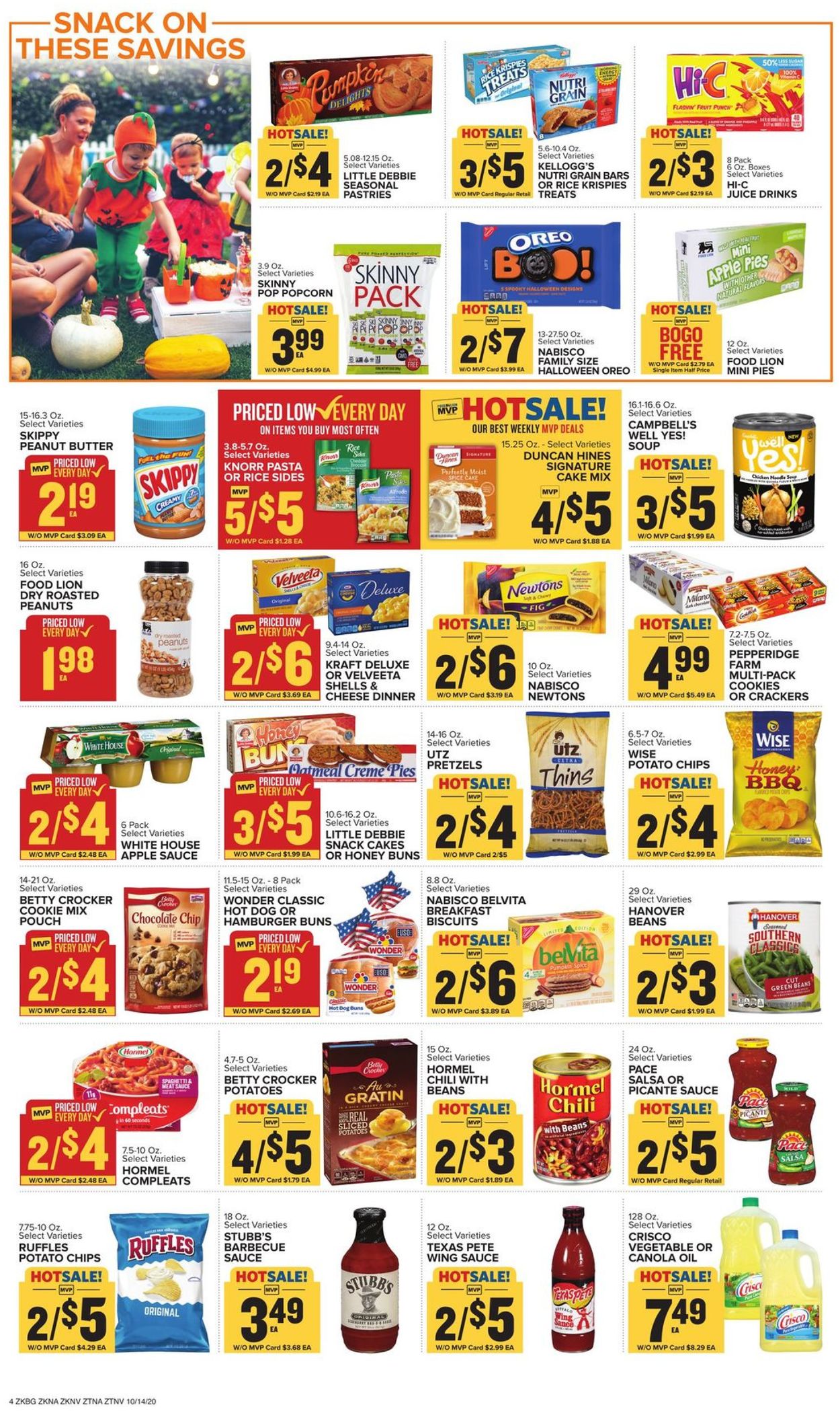 Catalogue Food Lion from 10/14/2020