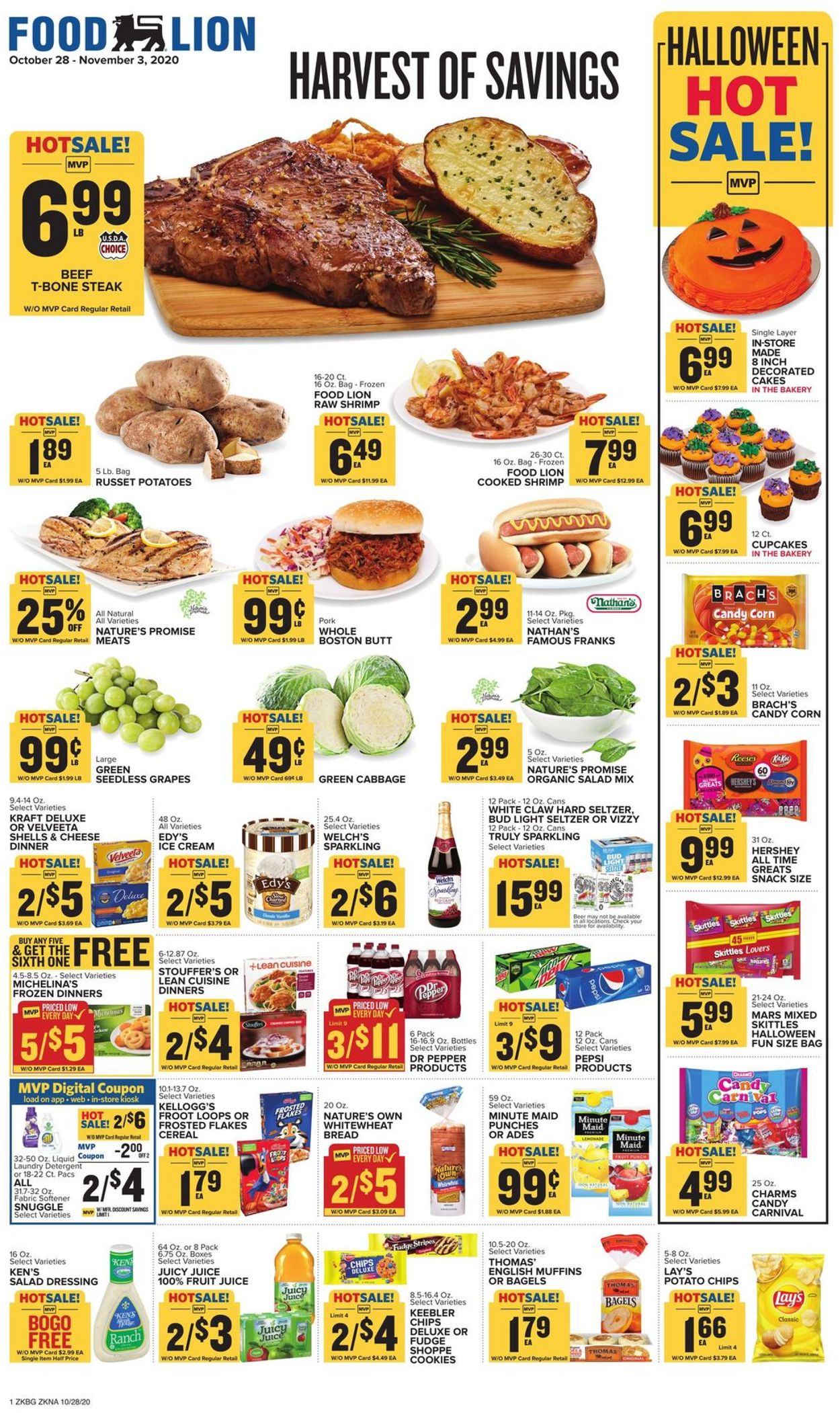 Food Lion Current weekly ad 10/28 11/03/2020