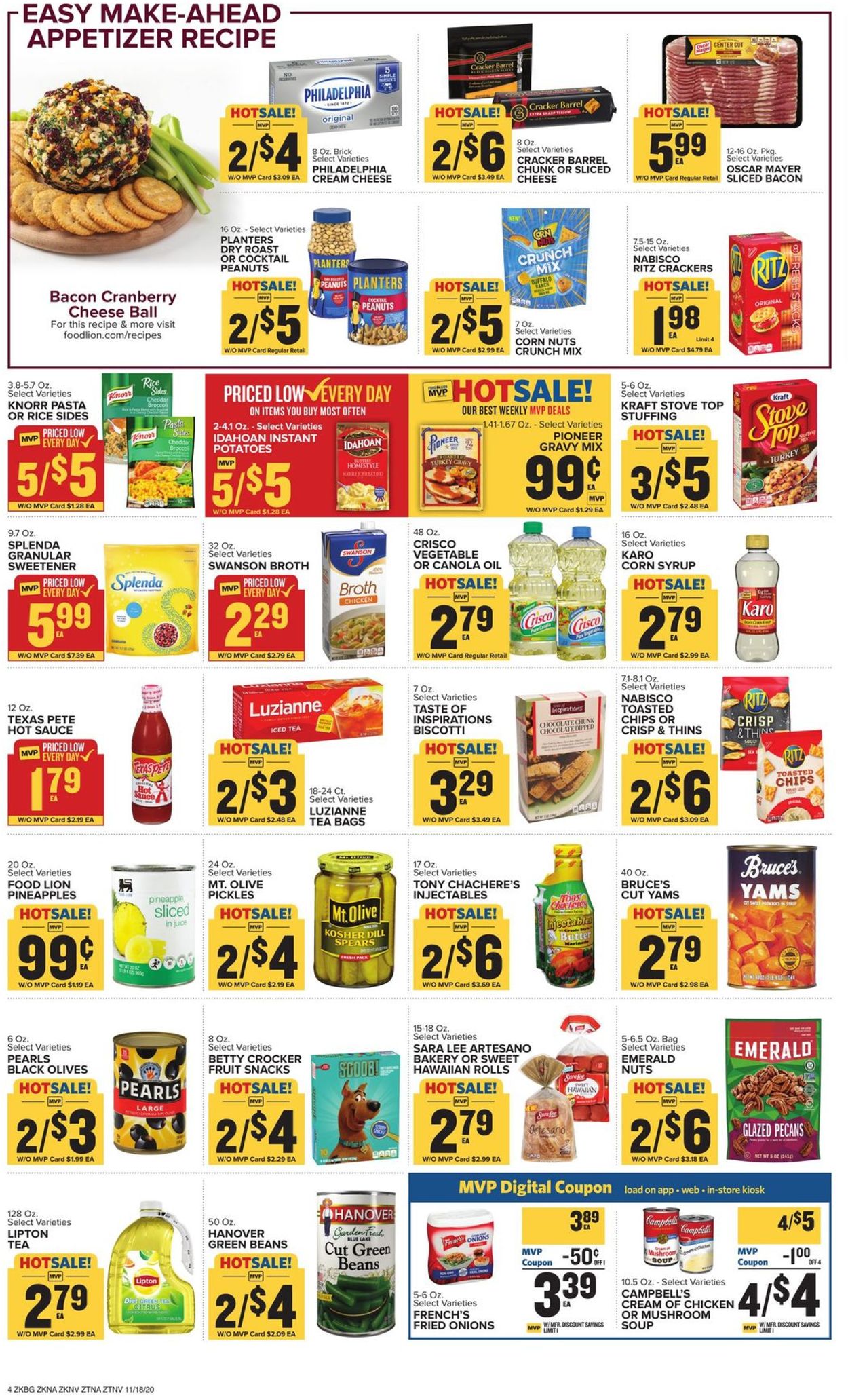 Food Lion Thanksgiving 2020 Current weekly ad 11/18 11/26/2020 [6
