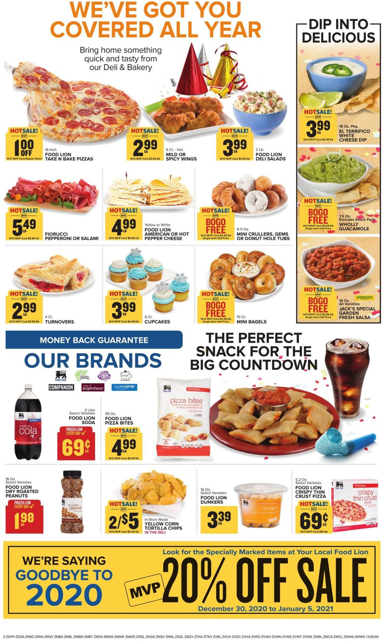 Catalogue Food Lion from 12/30/2020