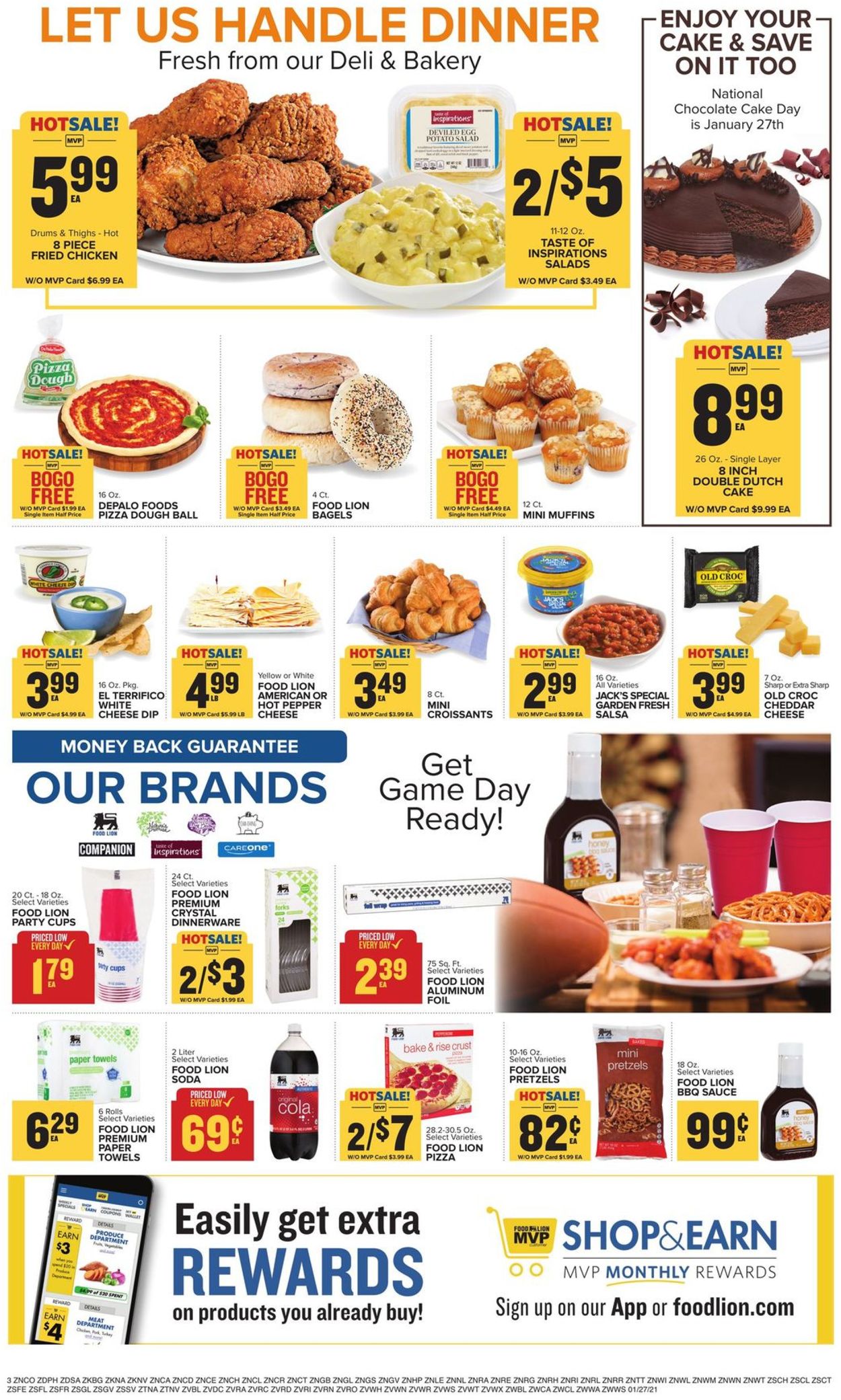 Catalogue Food Lion from 01/27/2021