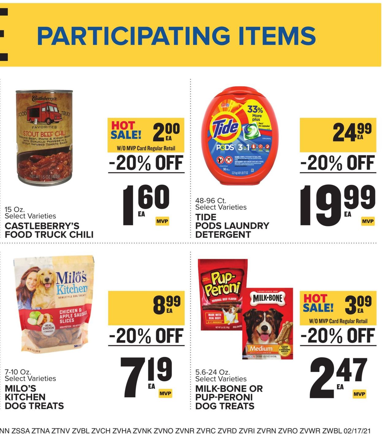 Catalogue Food Lion from 02/17/2021
