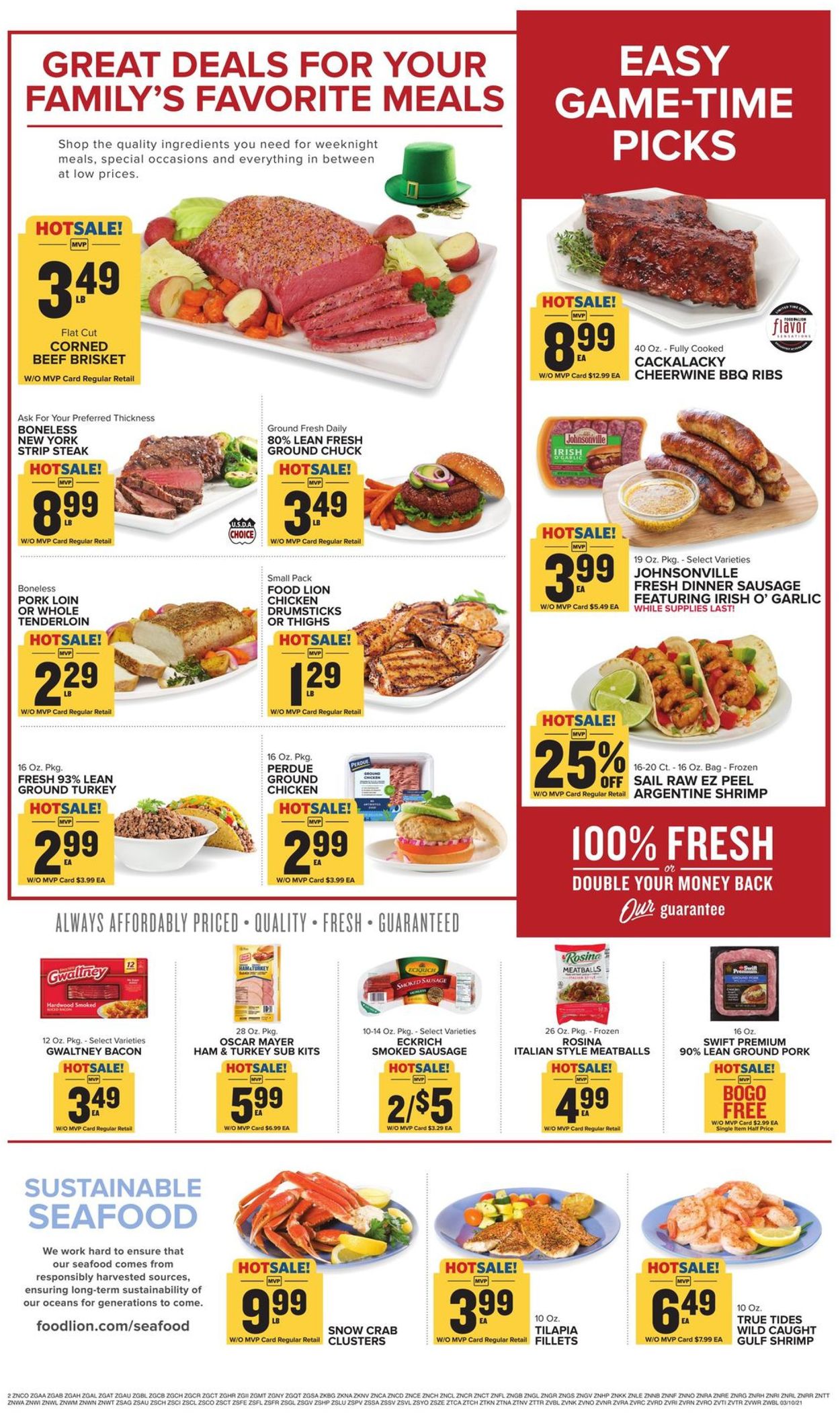 Catalogue Food Lion from 03/10/2021