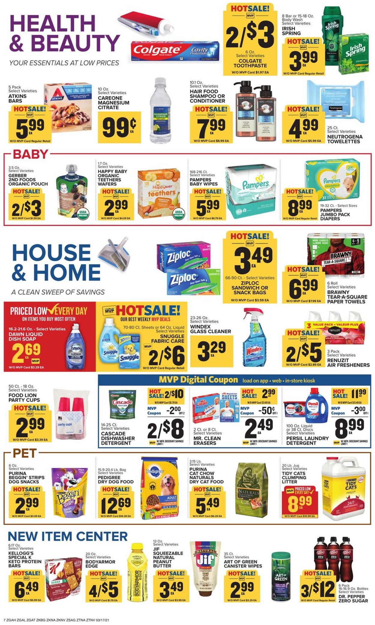 Catalogue Food Lion from 03/17/2021