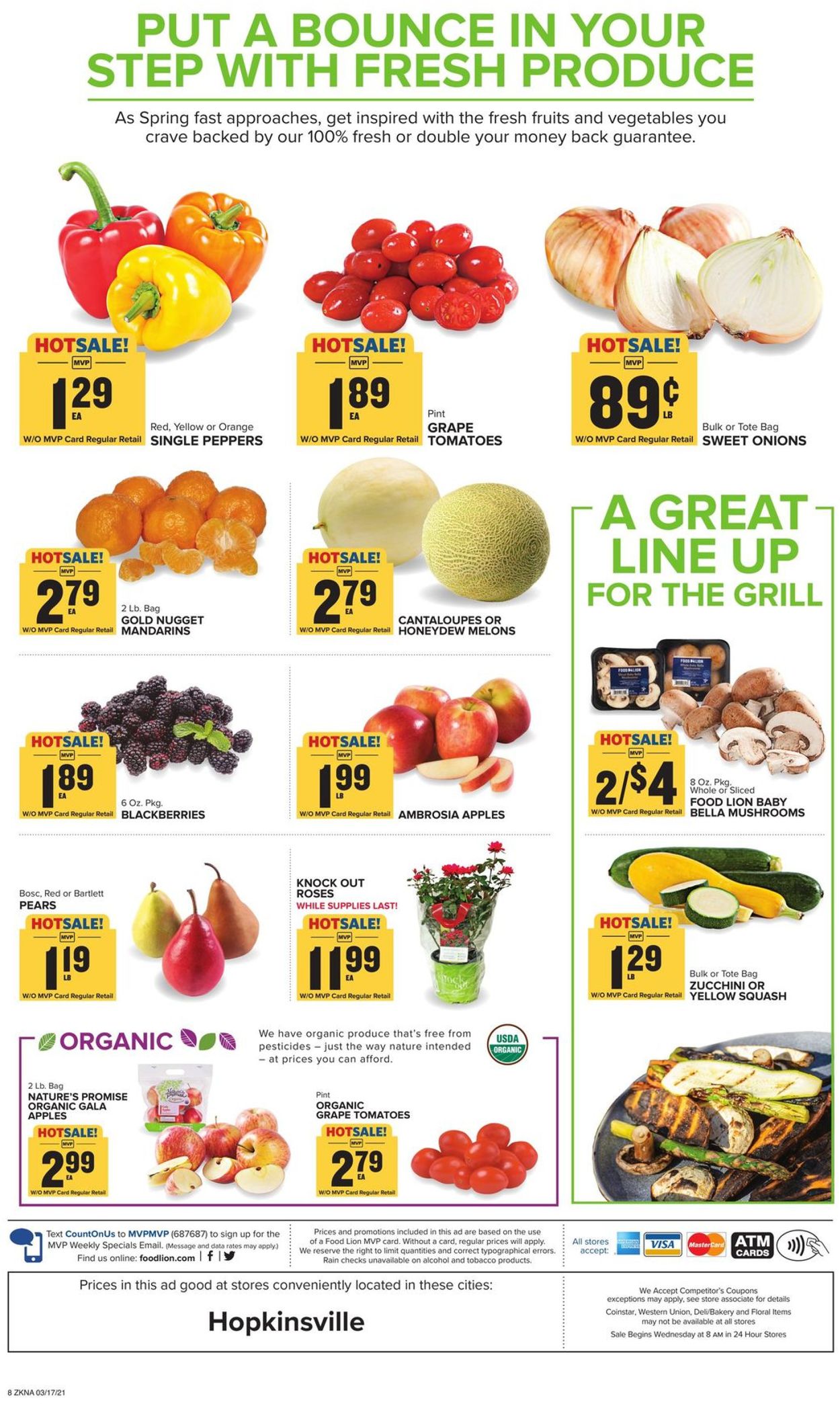 Catalogue Food Lion from 03/17/2021