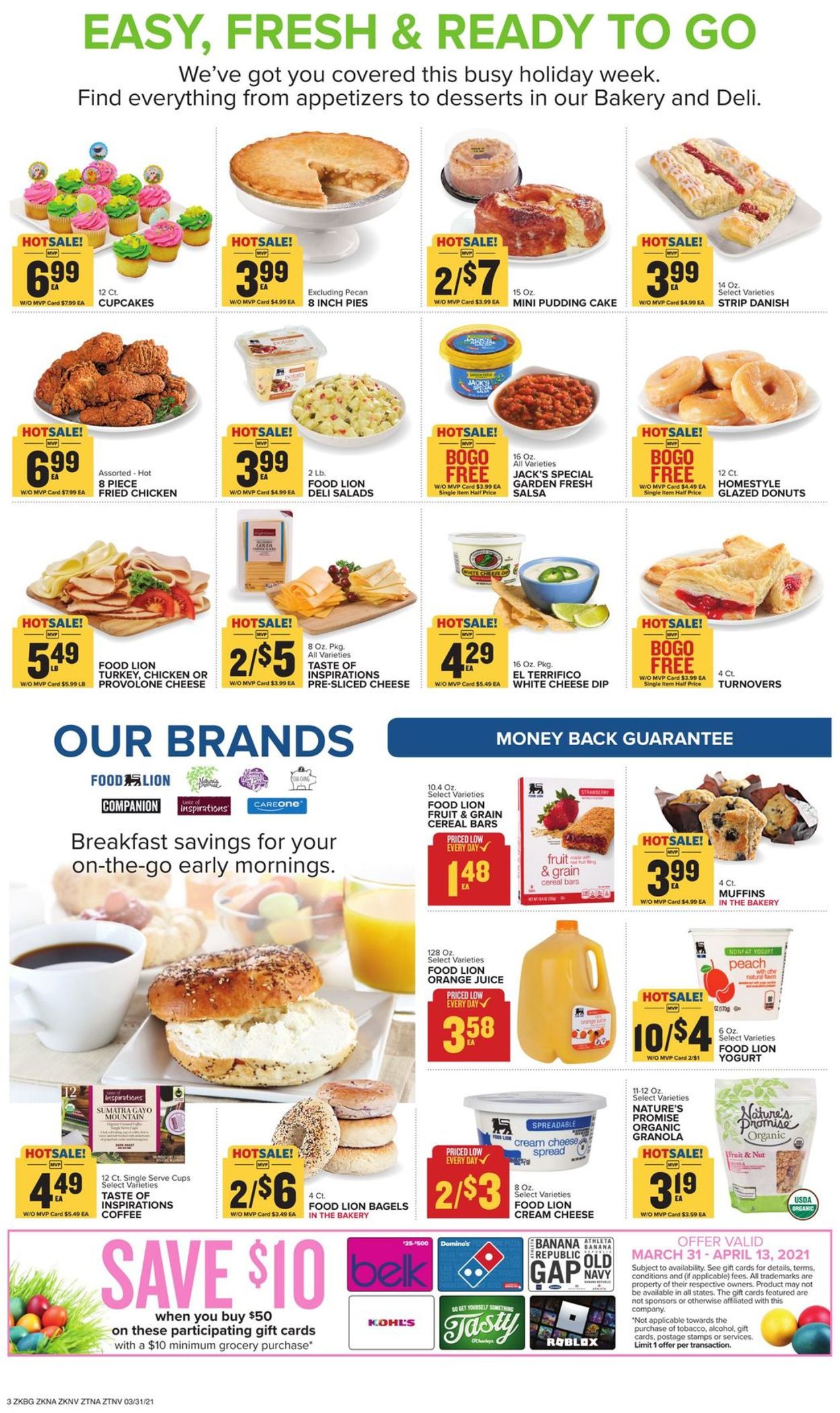 Food Lion Easter 2021 ad Current weekly ad 03/31 04/06/2021 [4