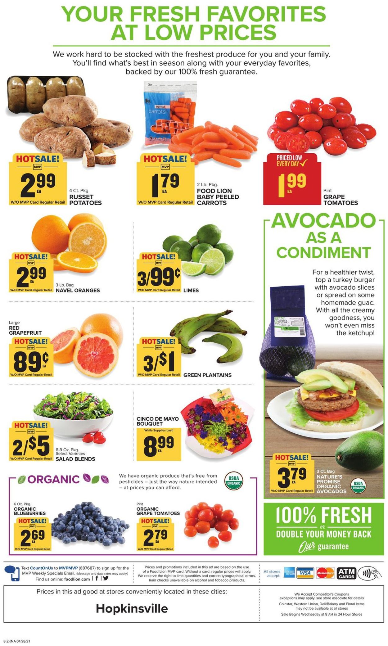 Catalogue Food Lion from 04/28/2021